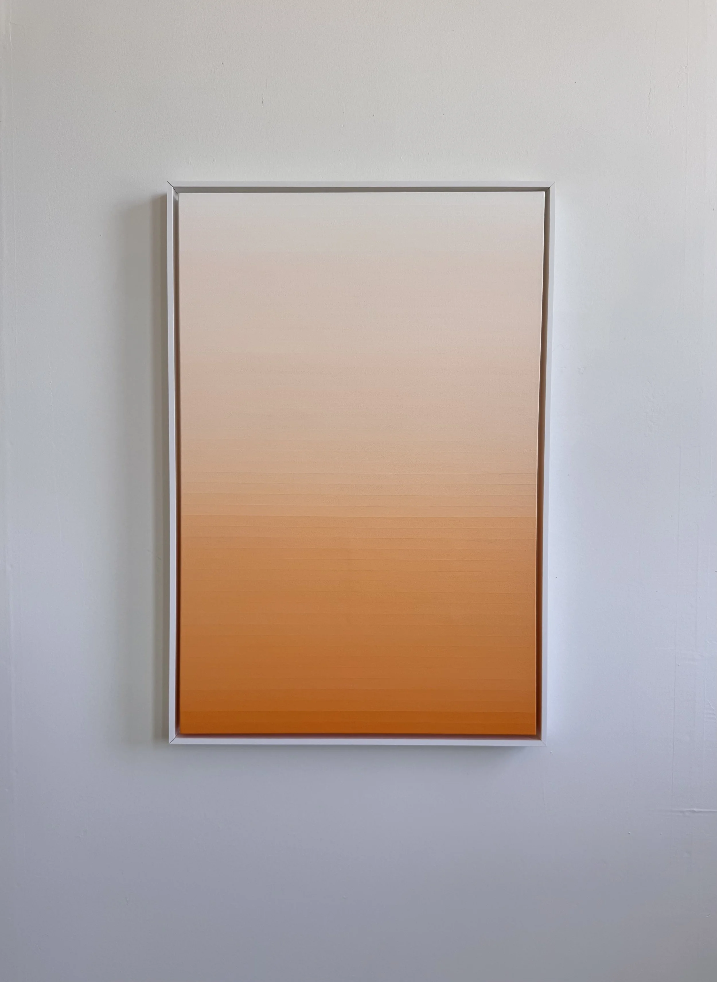 as the sky turns peach