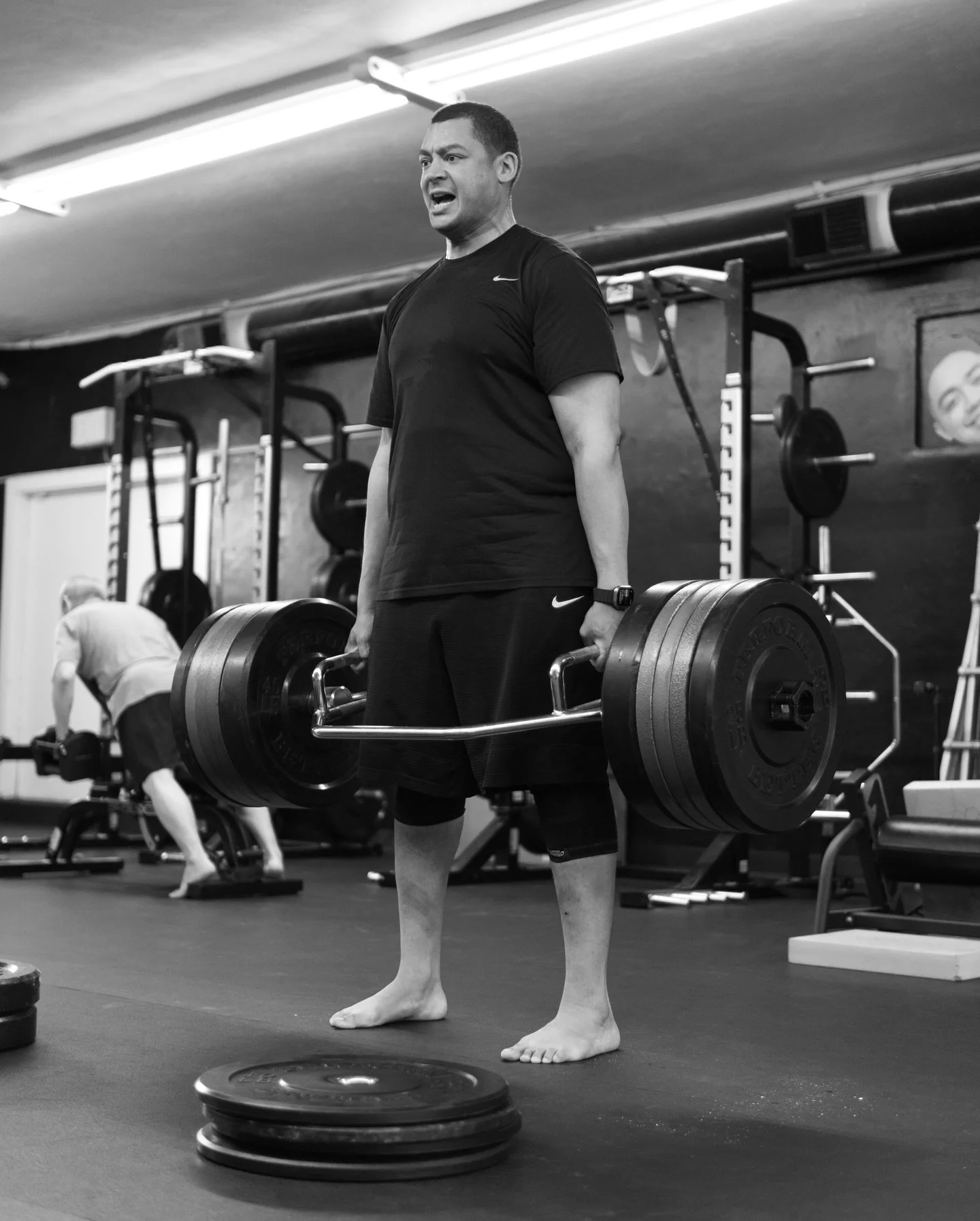 Congrats @zasmith on moving over 1 MILLION POUNDS since joining our squad 🙌 so cool to see you get stronger every week 💪
&bull;
For those of you who know Zach, you know this man is a TANK. 
&bull;
That 455 deadlift was a cherry on top fourth set of