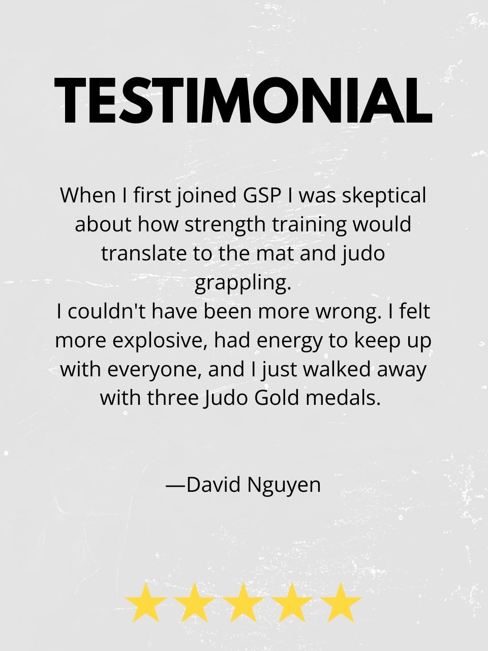 Thank you for the kind words David! Super proud of you! Keep up the hard work 💪
&bull;
&bull;
If you&rsquo;re interested in how we can help you move, feel, and perform better on the mats, tap the link in bio to sign up for a FREE strategy session an