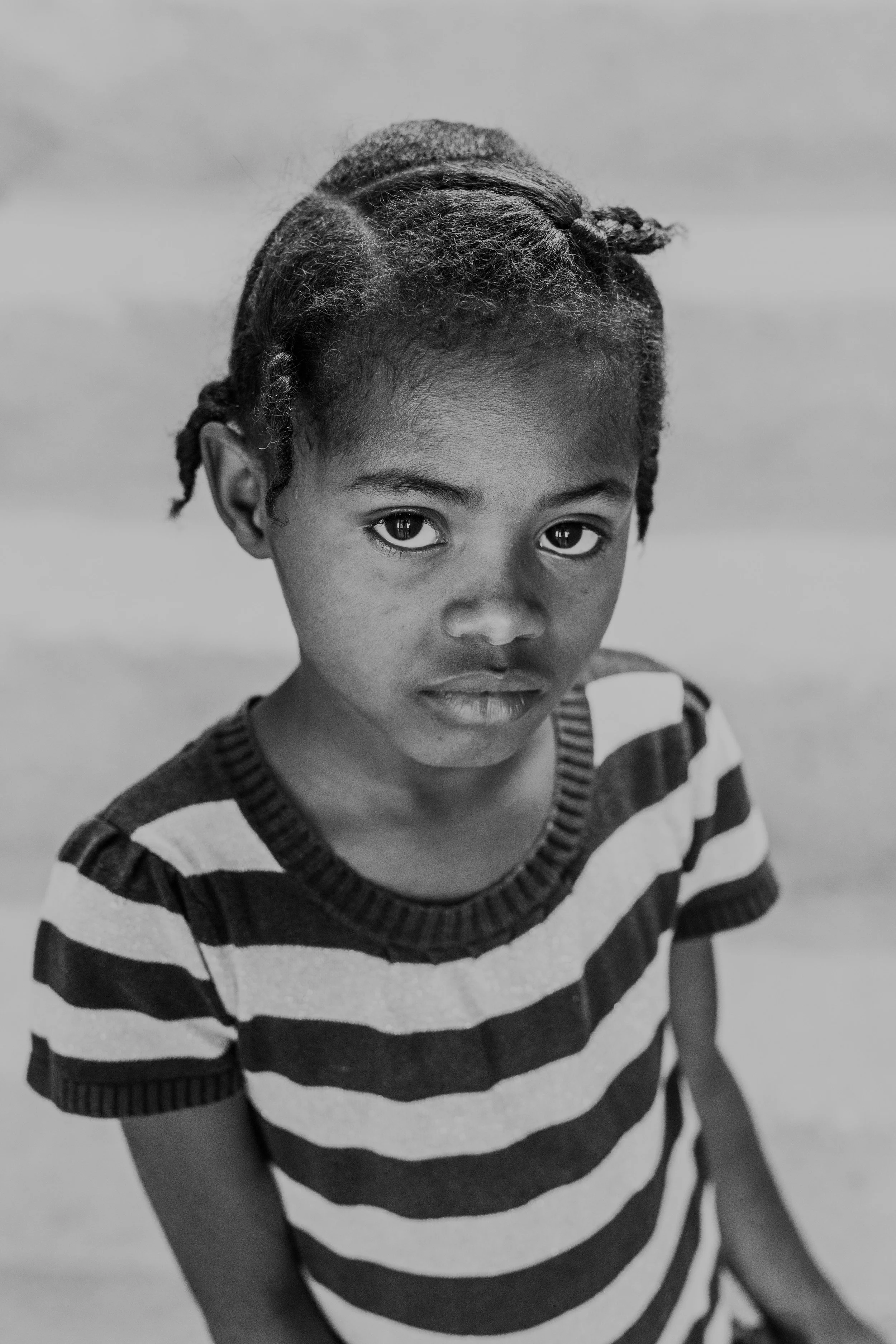 one of the students in haiti