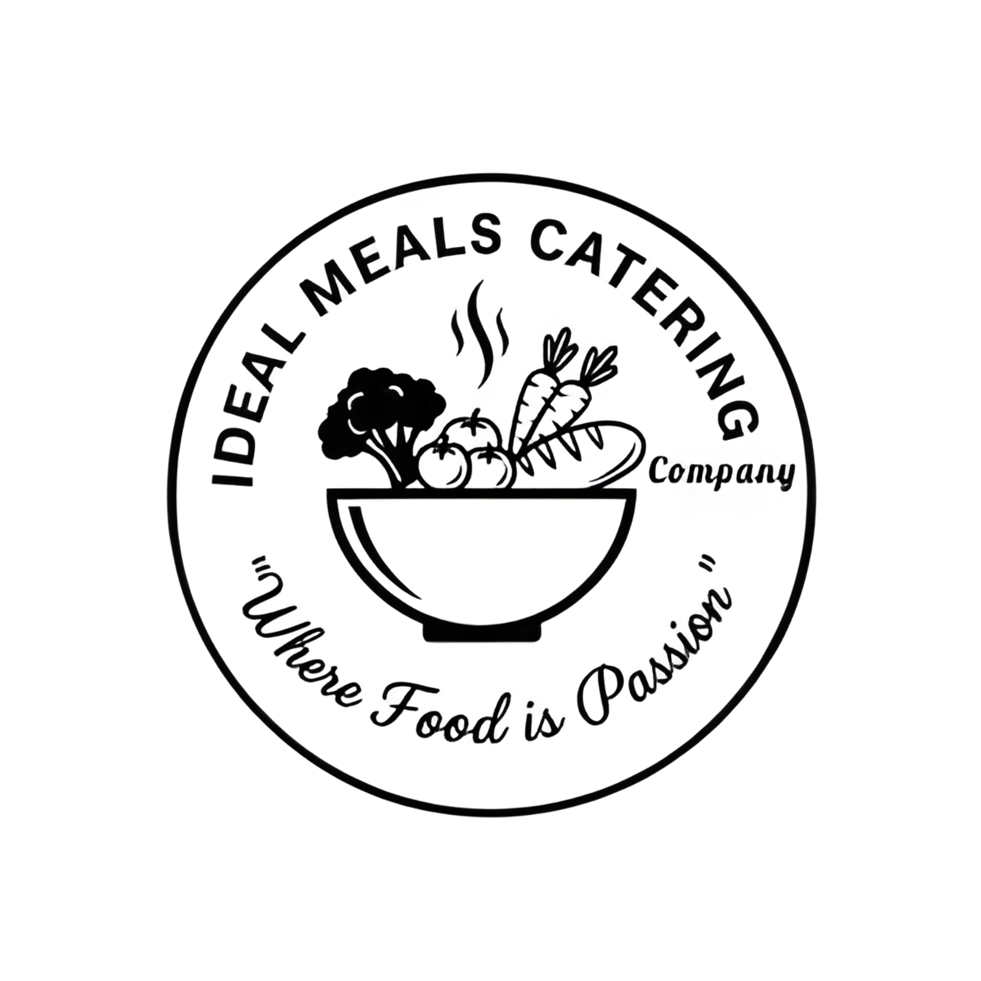 ideal meals catering logo