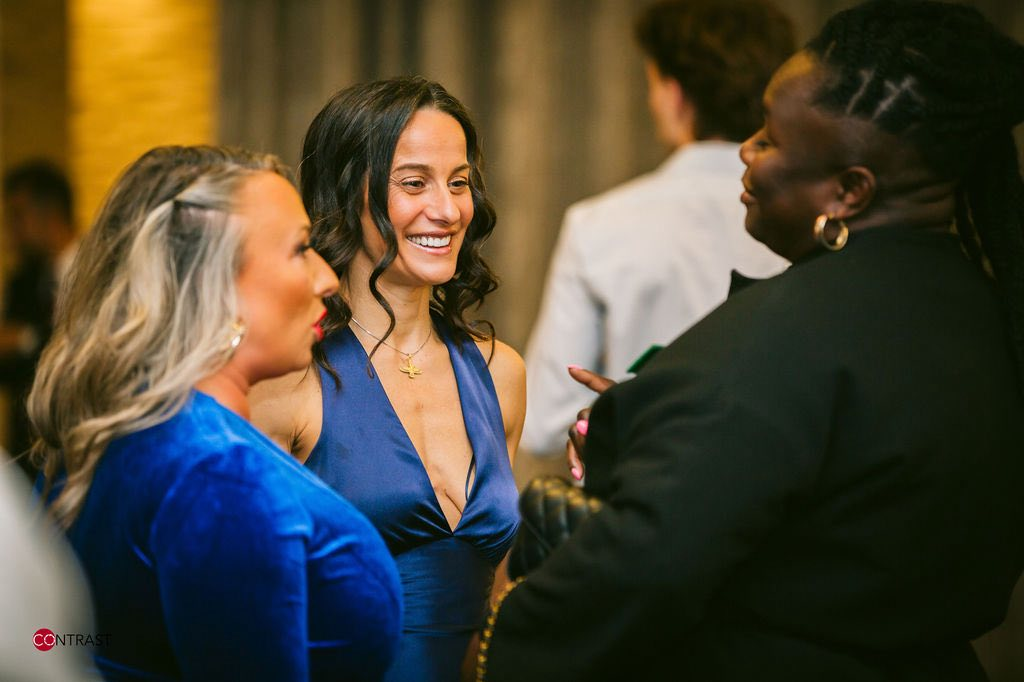 Serena Bufalino at an event representing help heal humanity