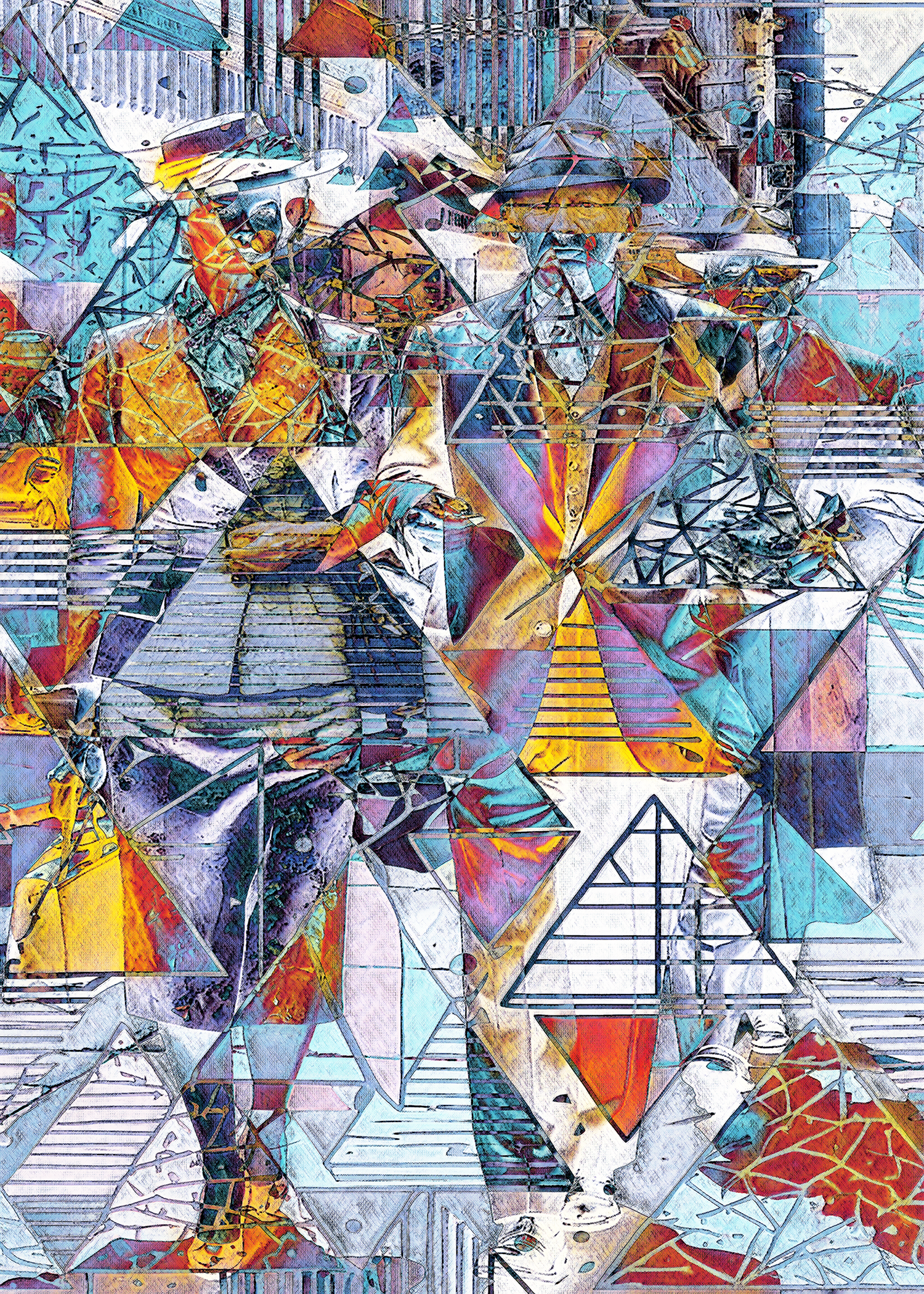 Triangles and the Past    5X7    #Img6258d