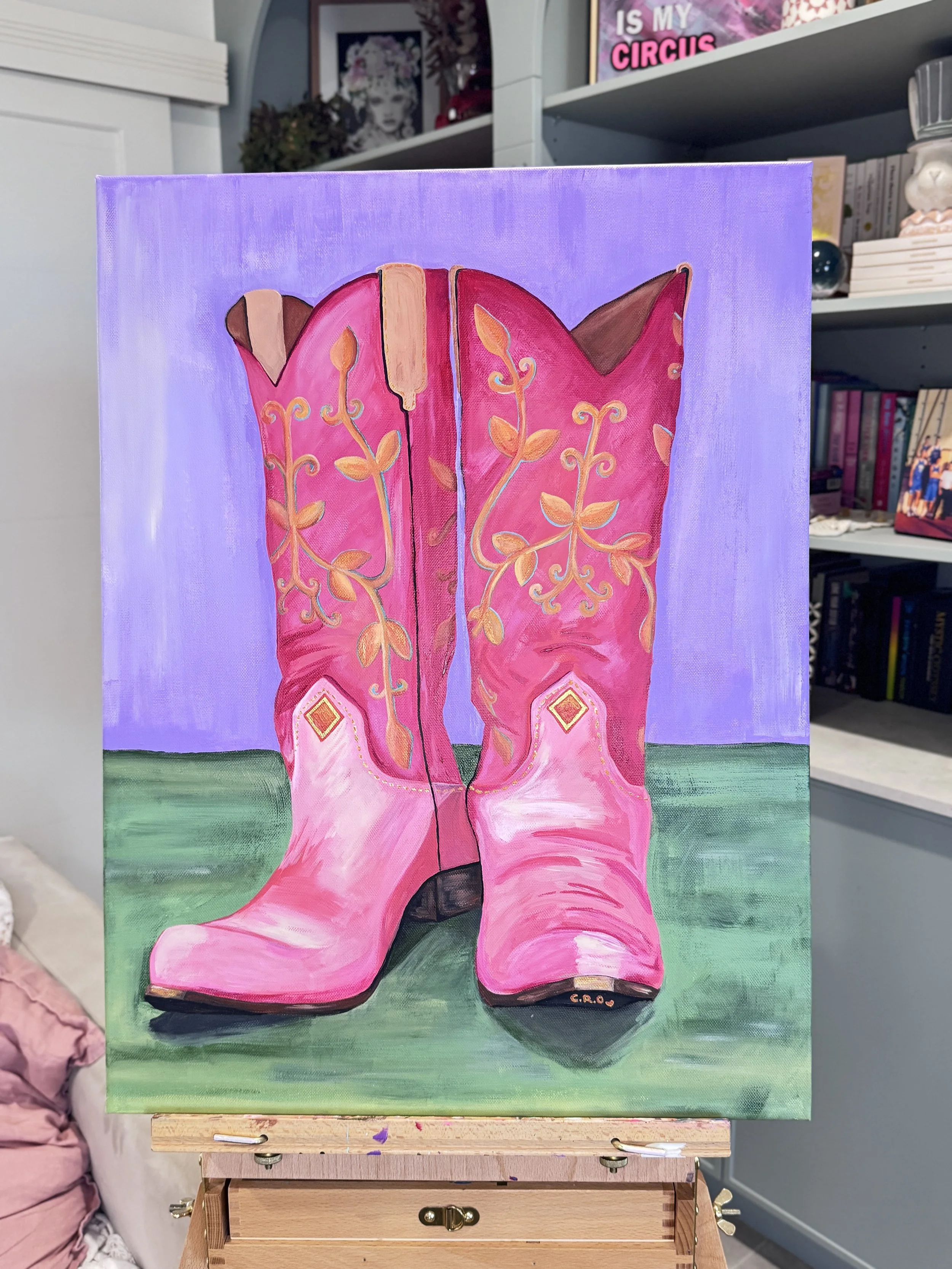 "MADE FOR WALKING"
Acrylic on Canvas