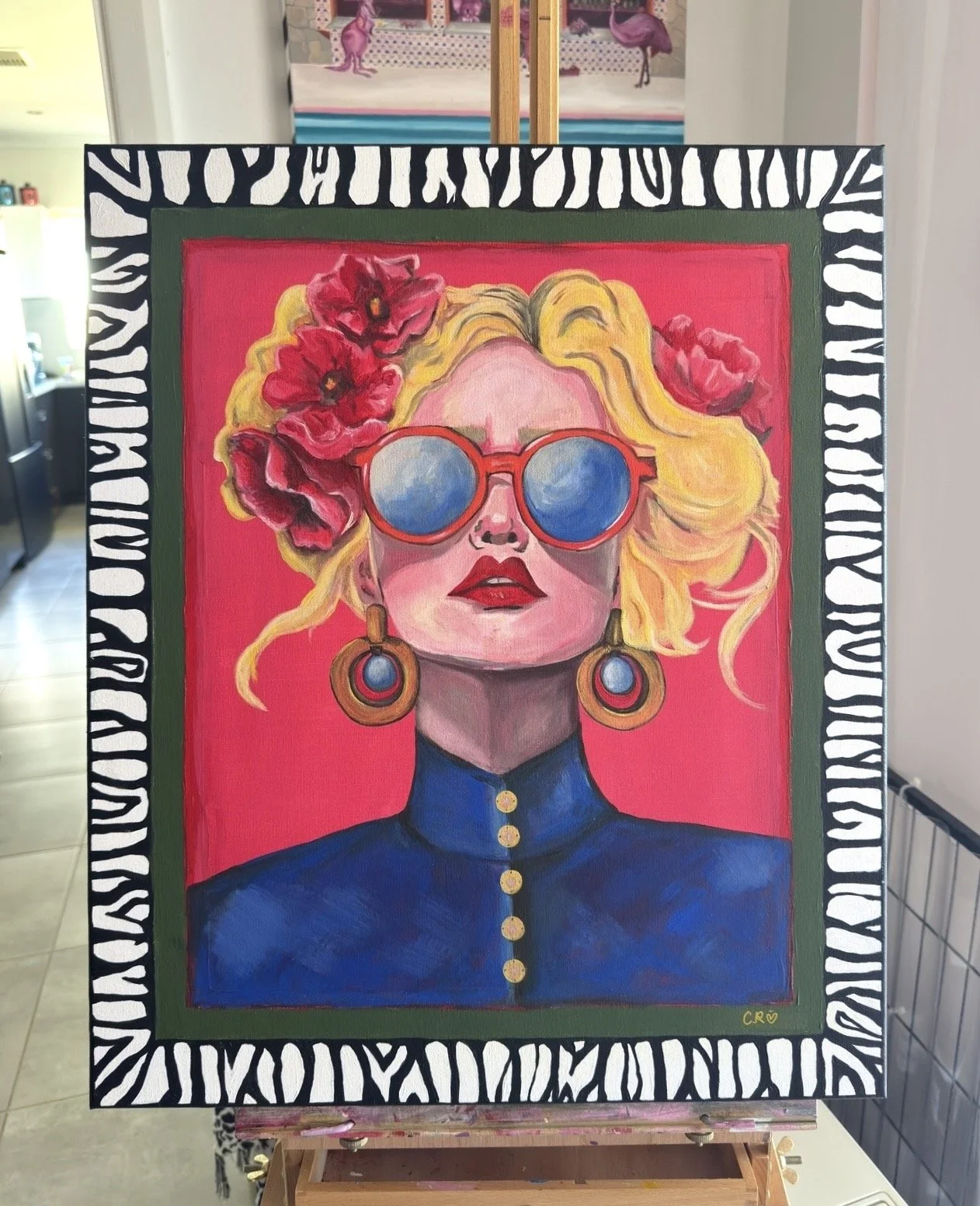 "MARGOT"
Acrylic on Canvas