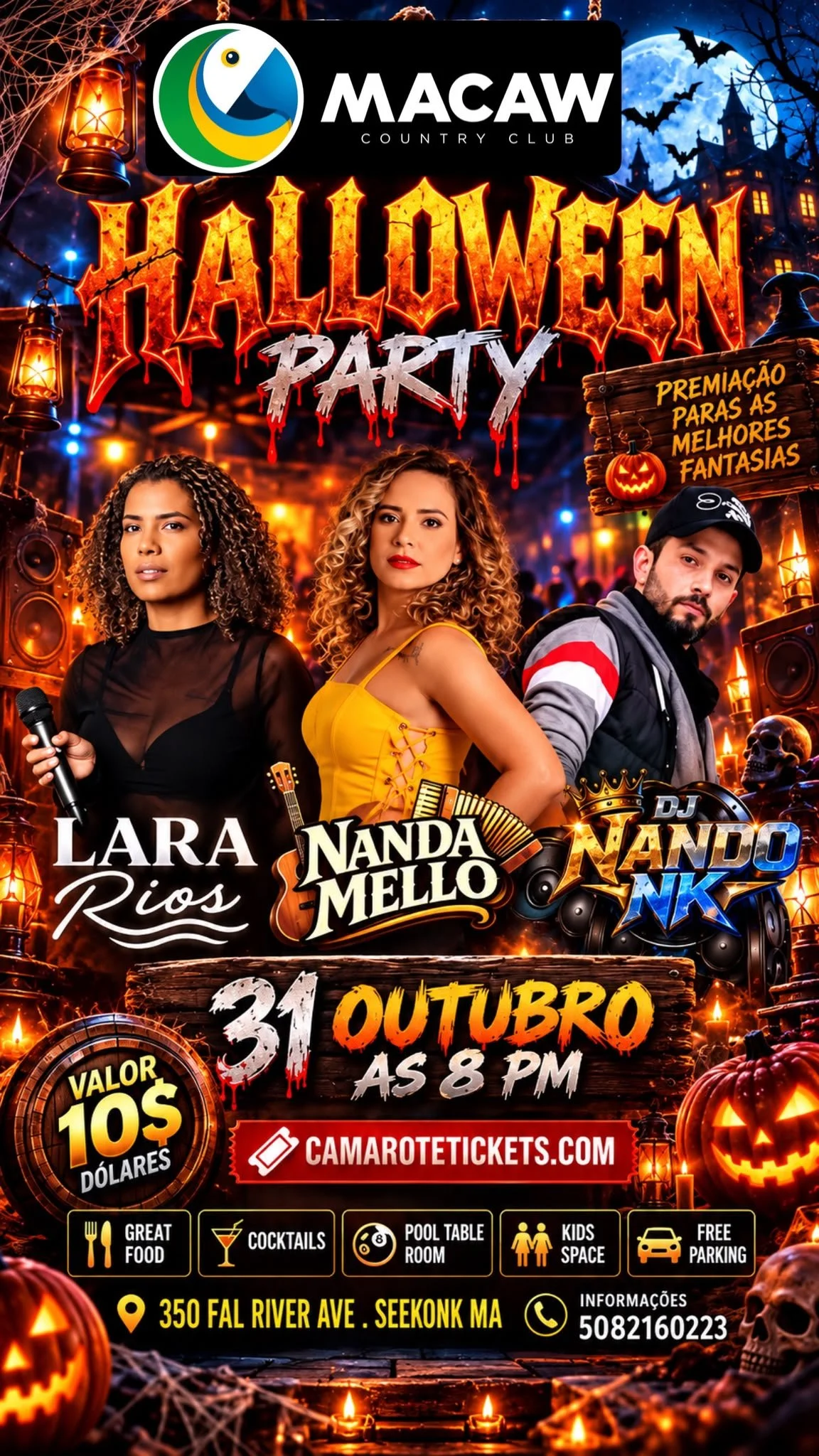 HALLOWEEN PARTY AT MACAW