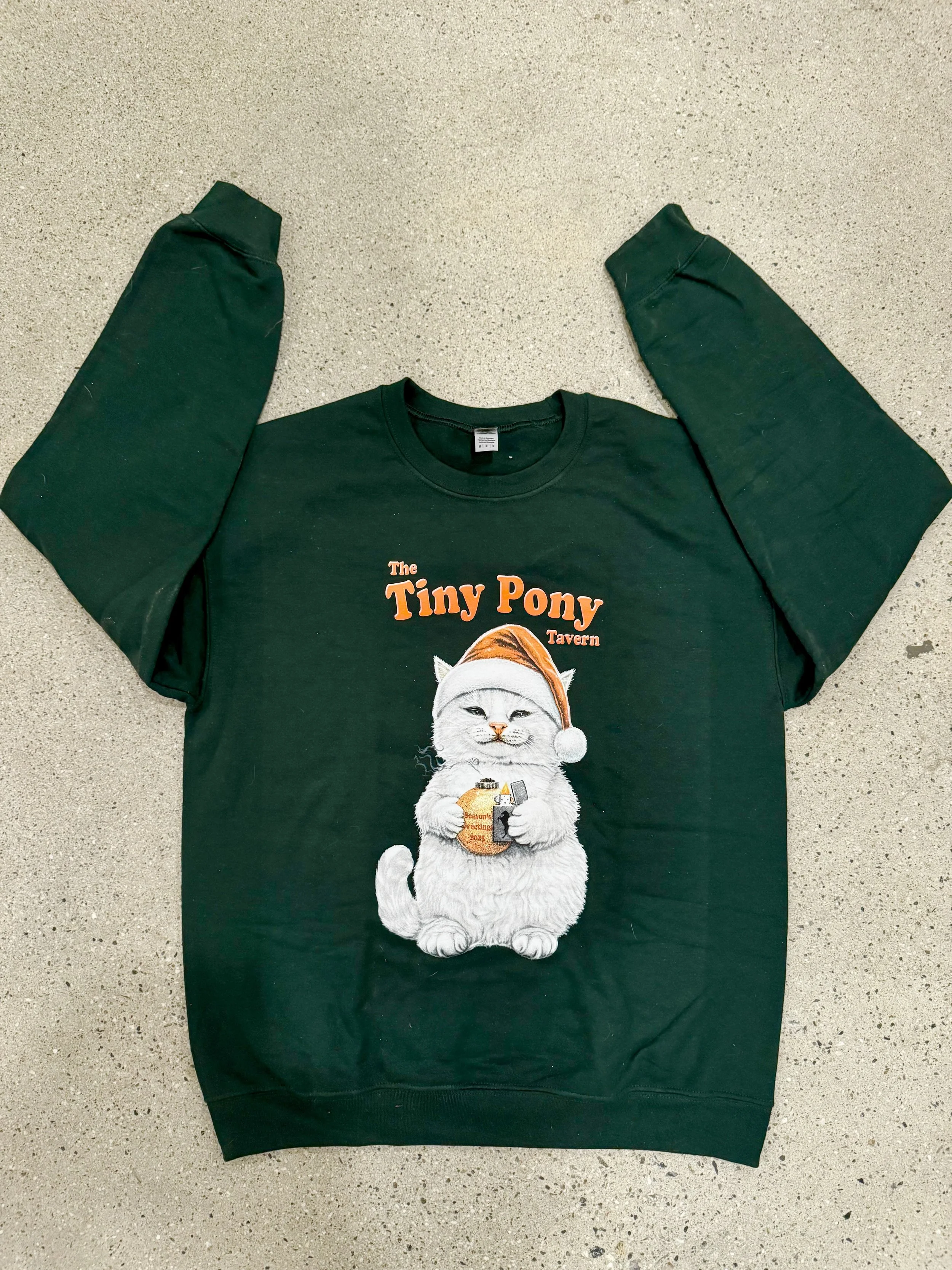 Limited Edition Holiday Cat Crewneck