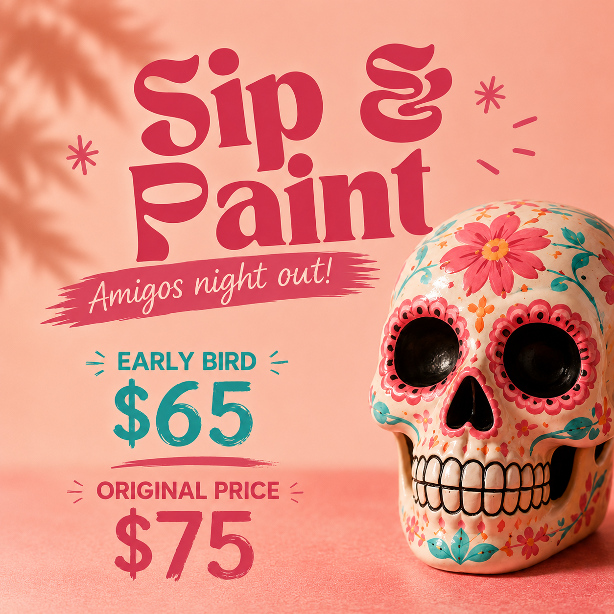 Early Bird Pay & Sip Ticket