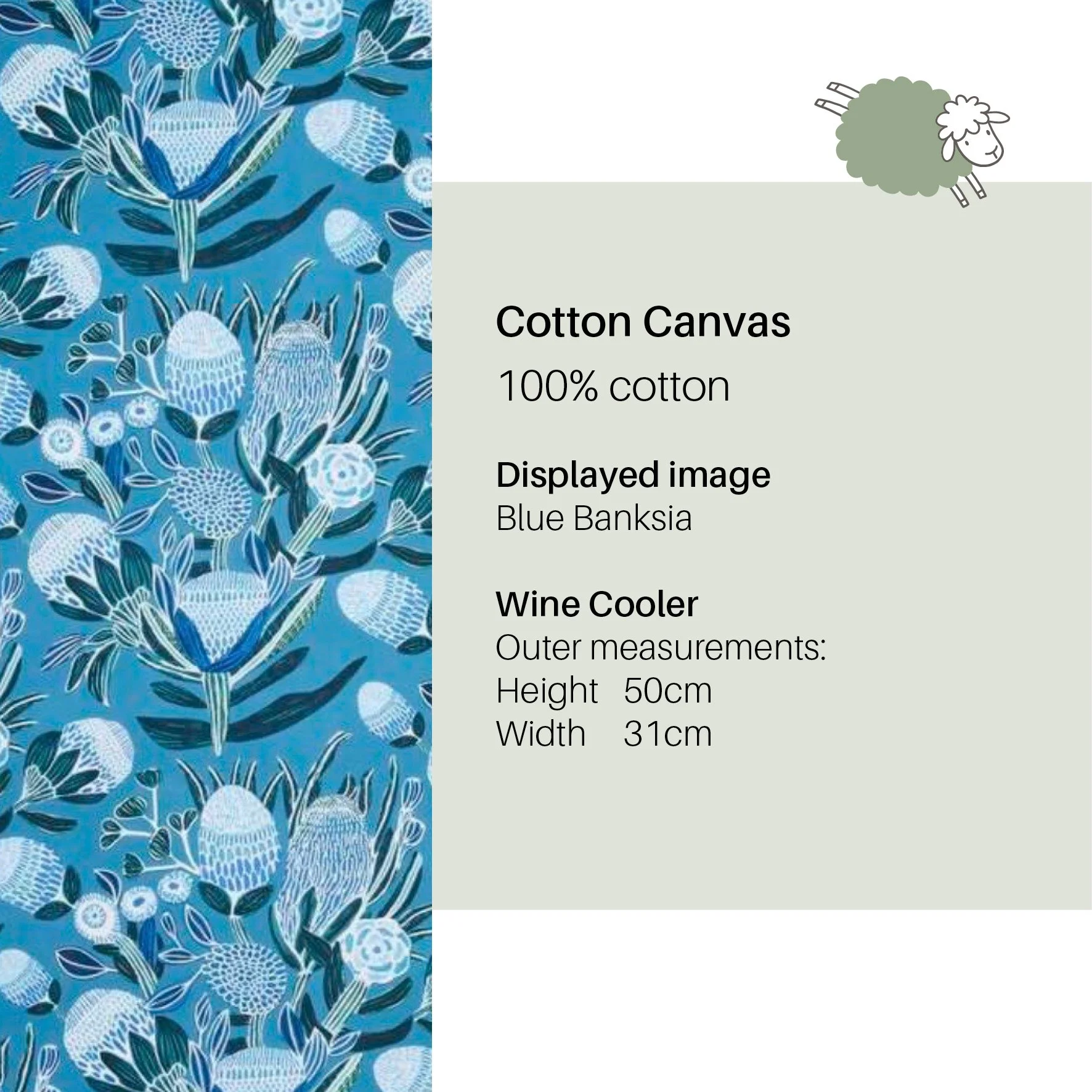 Cotton Canvas Fabric Wine Cooler3.jpg