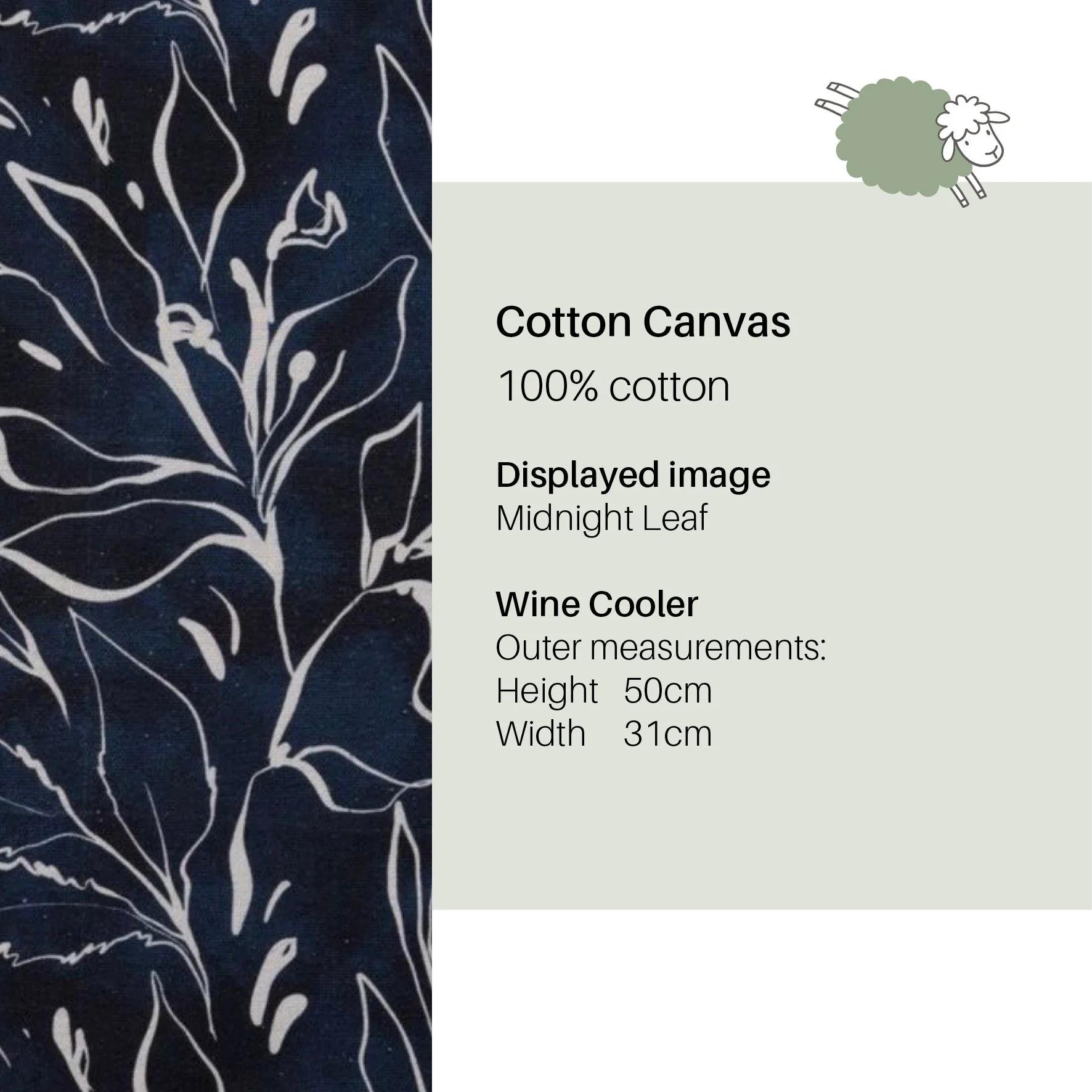 Cotton Canvas Fabric Wine Cooler.jpg