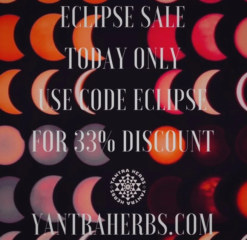 The eclipse portal is open. We are moving through the void, shedding the last of the snake year, trusting the process to begin anew. Resilience and reciprocity are key, not resistance. 

The store is full of nourishing and transformational offerings 