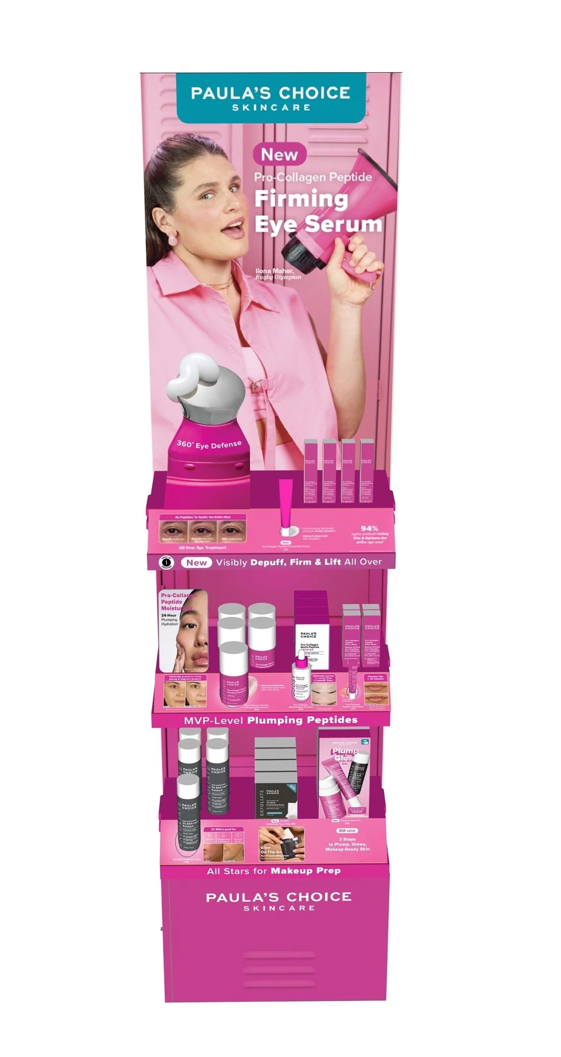 Peptide Eye Tower Front Render