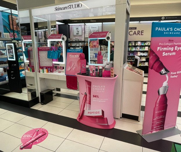 Peptide Eye Pop Up Event