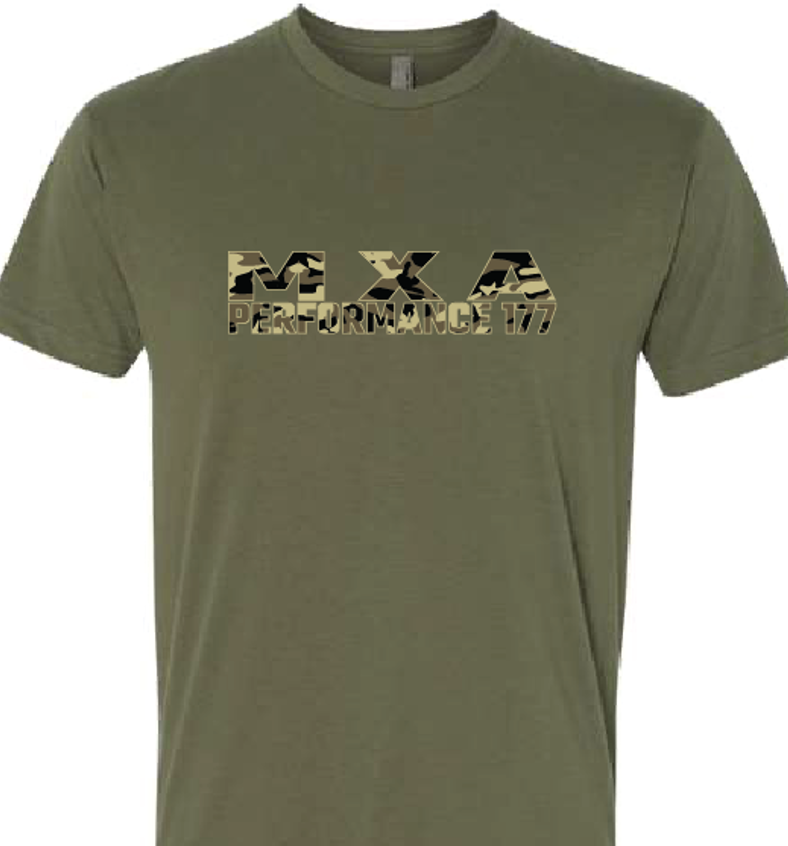 Military Green Premium Suede Tee