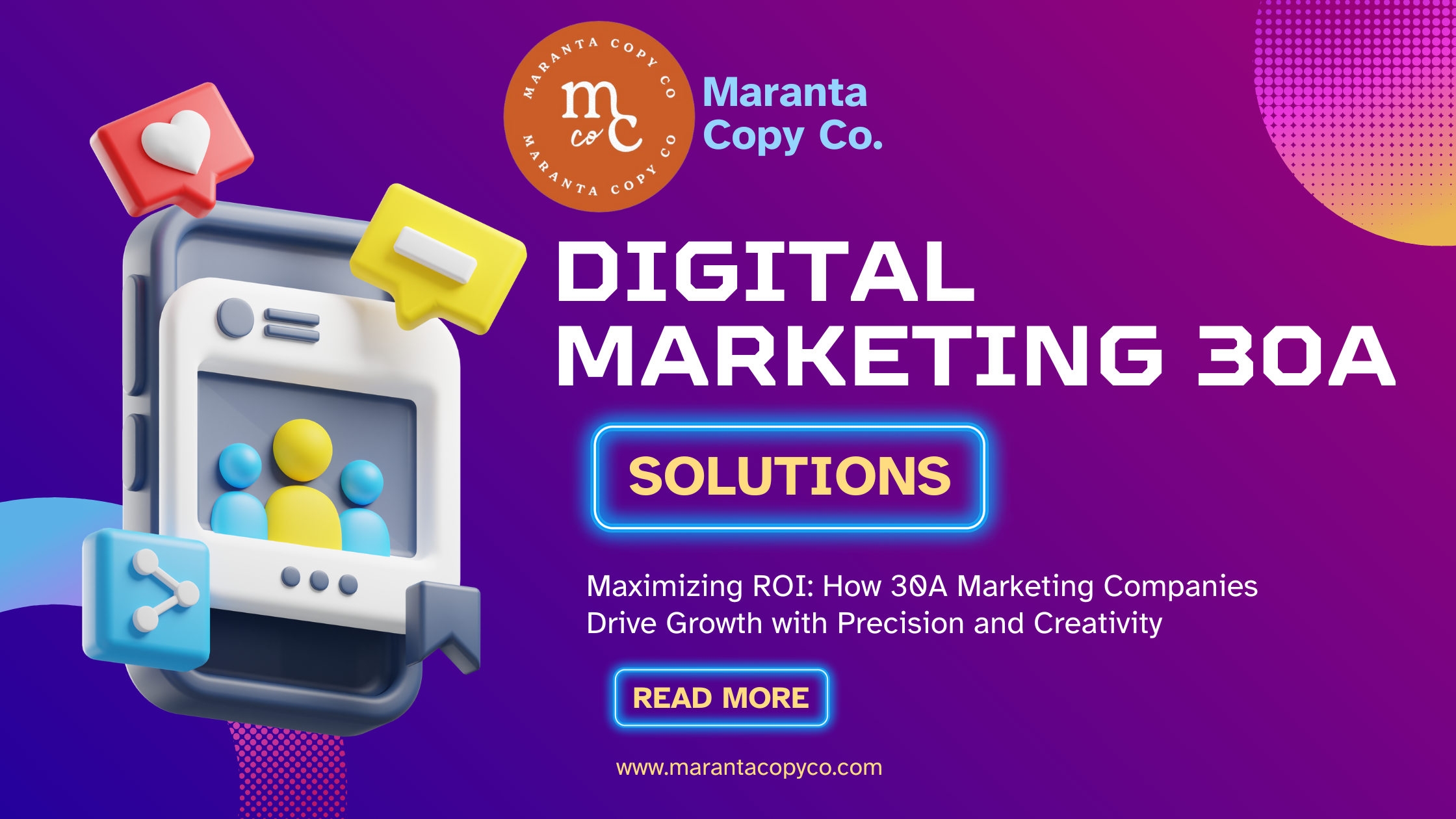 Maximizing ROI: How 30A Marketing Companies Drive Growth with Precision and Creativity