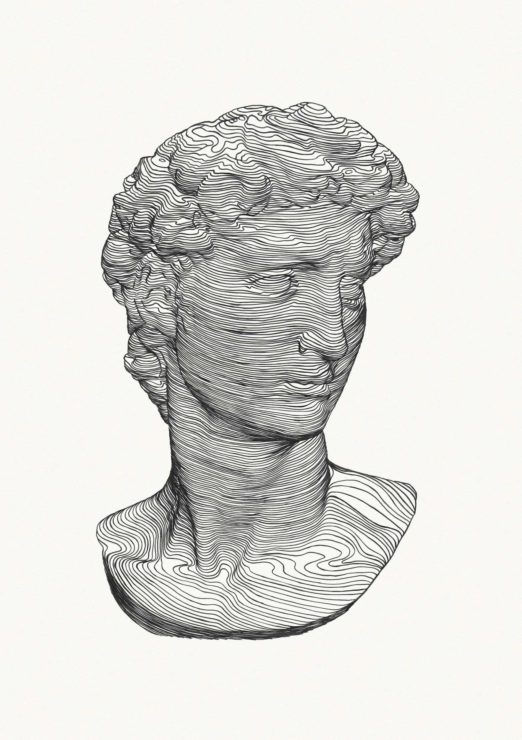 Bust of David