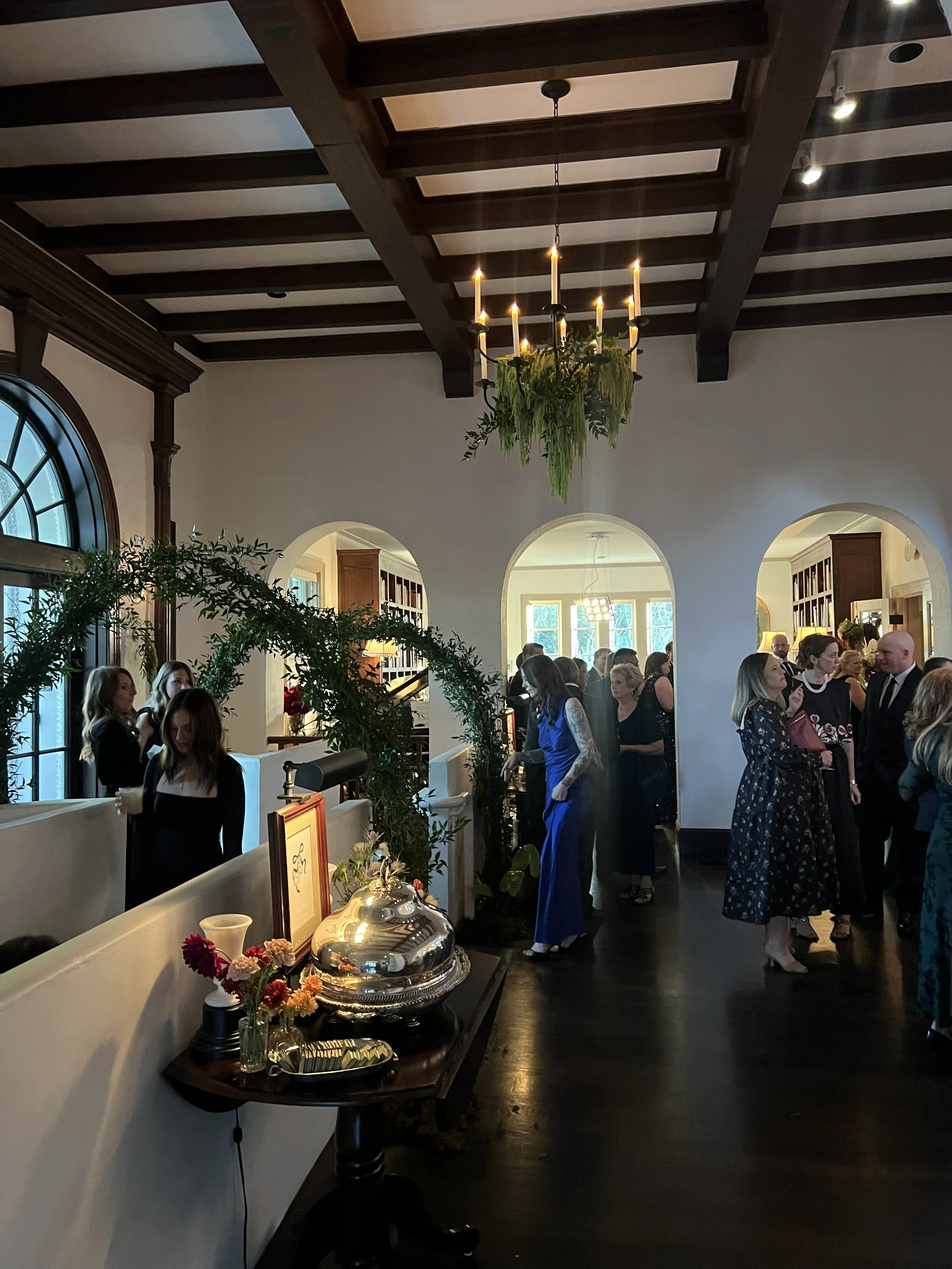 (2) Curly Willow and Italian Ruscus archways
