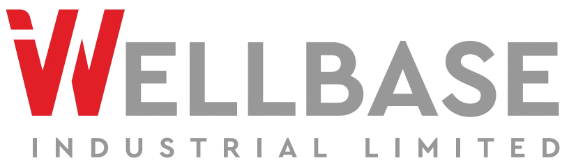 The logo of Wellbase Industrial Limited, featuring a red stylized 'W' and gray text.