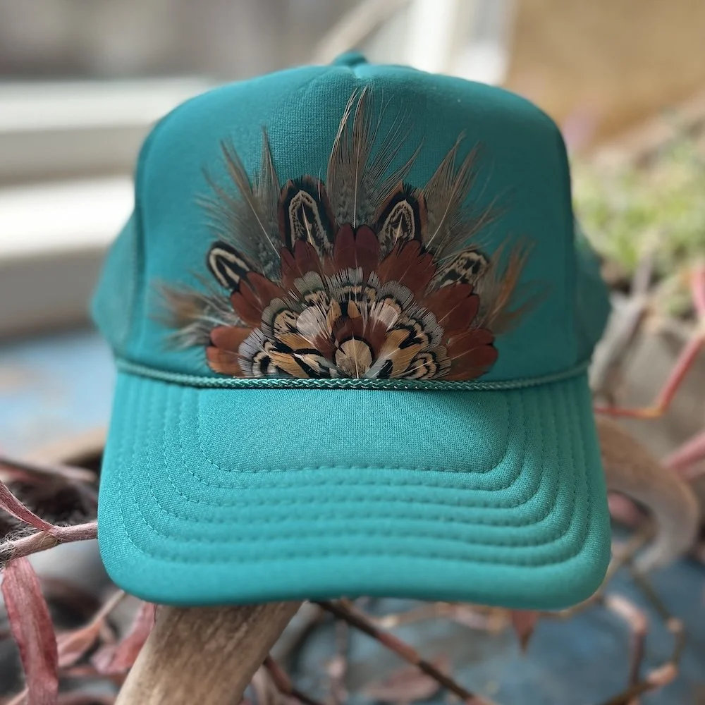 Lowrider Feather Trucker