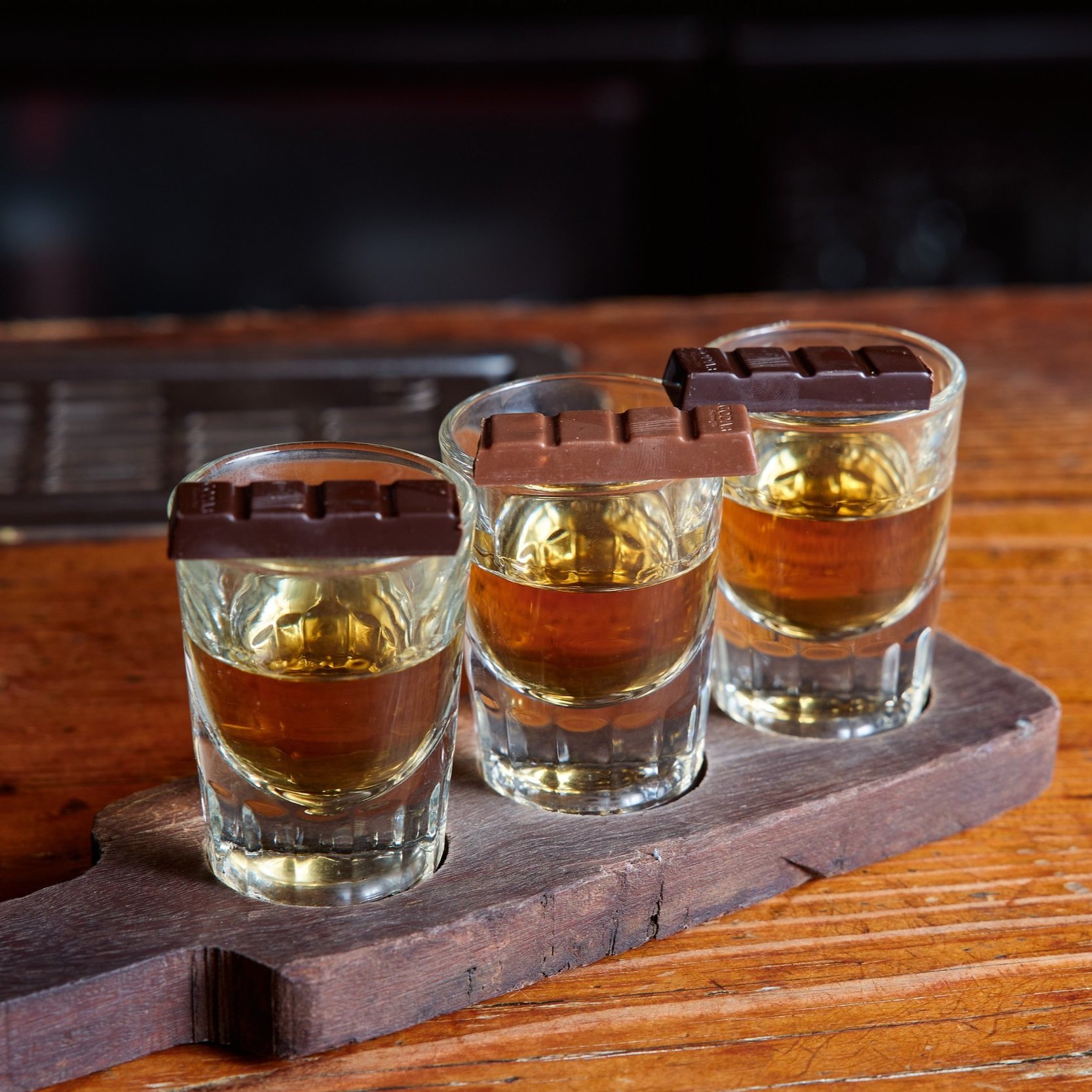 Whiskey & Chocolate Flights