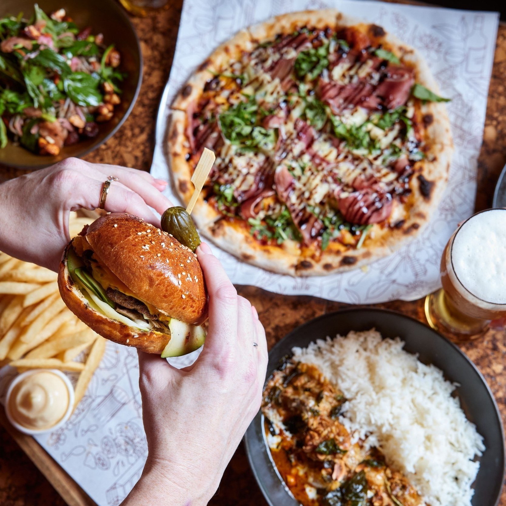 Lunch Beers & Bites