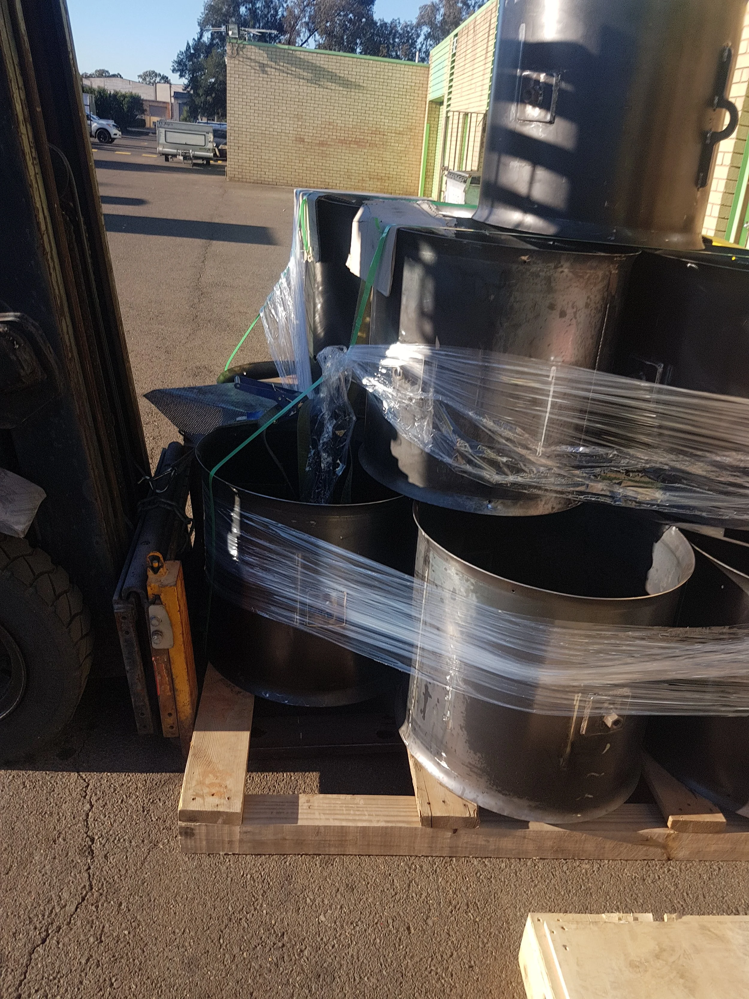 Mine Ventilation Fan Housings