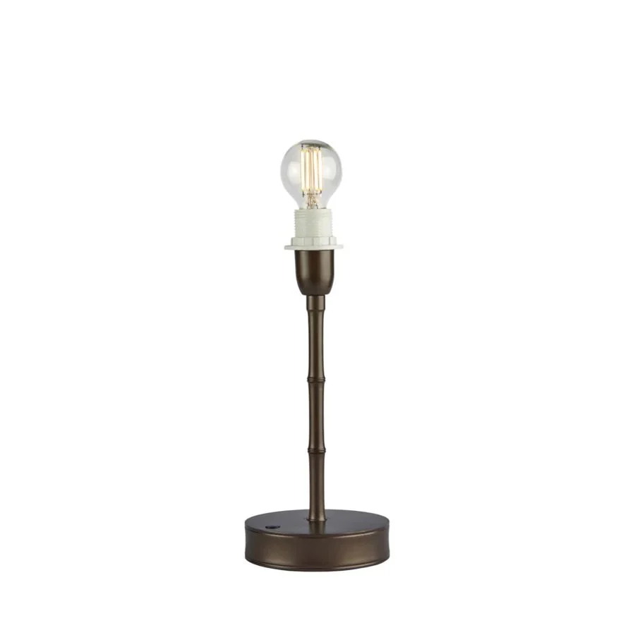 Bamboo Bronze Rechargeable Lamp Base Small