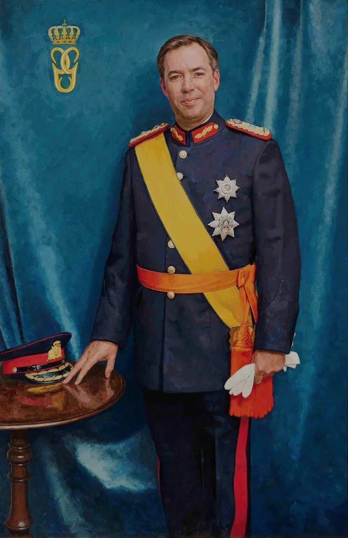 HRH Grand Duke Guillaume V of Luxembourg | Oil on Canvas | 2025 | 150 x 100 cm