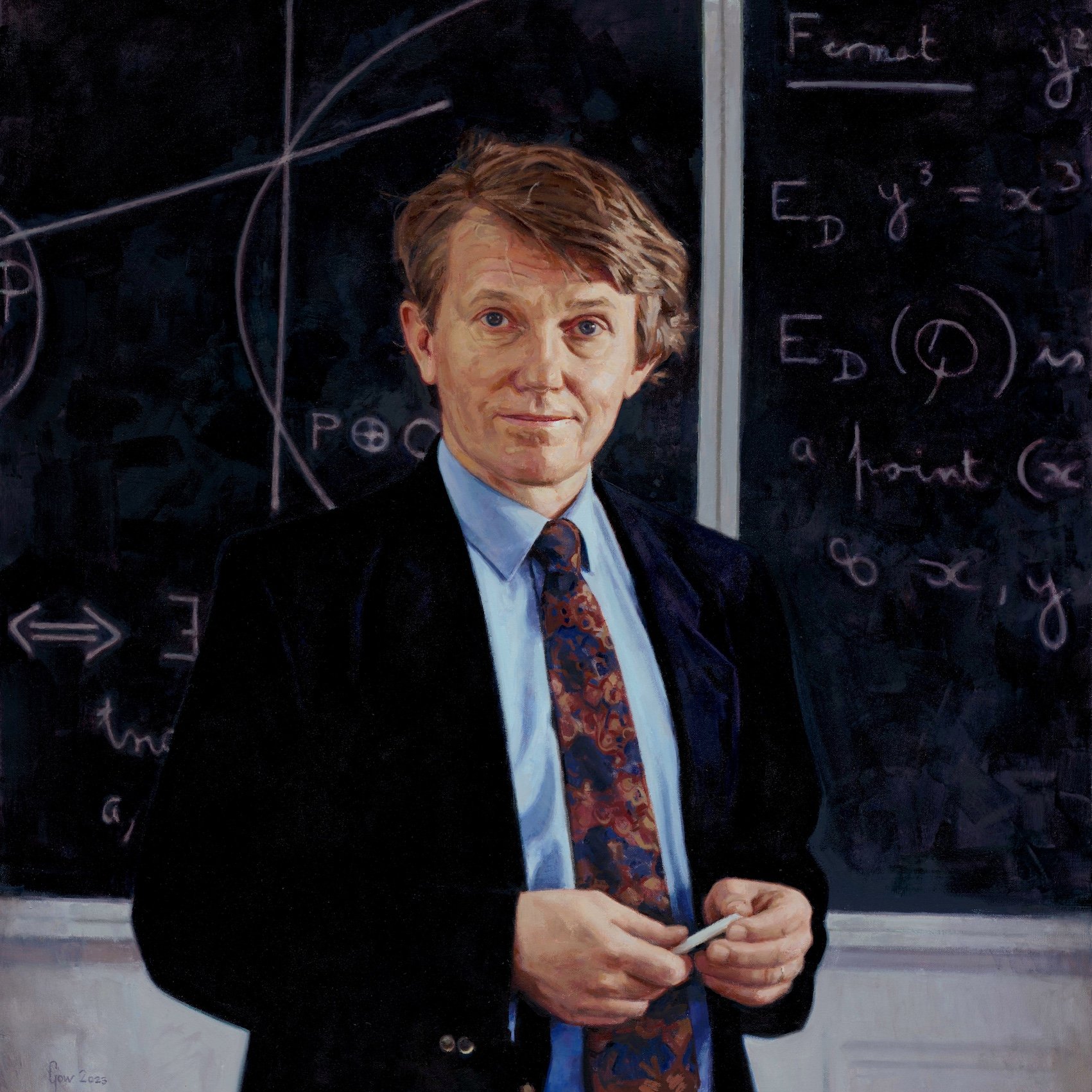 Professor John Coates | Emmanuel College Cambridge | Oil on Canvas | 2023