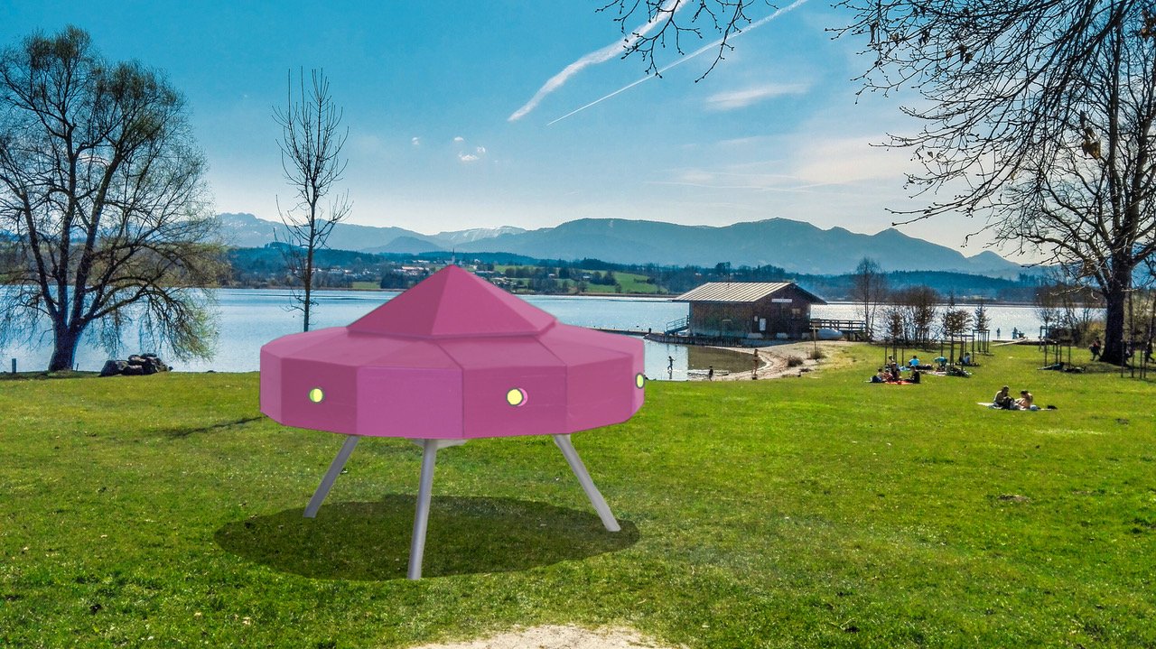 DAS PINKPARADISE UFO LANDET !