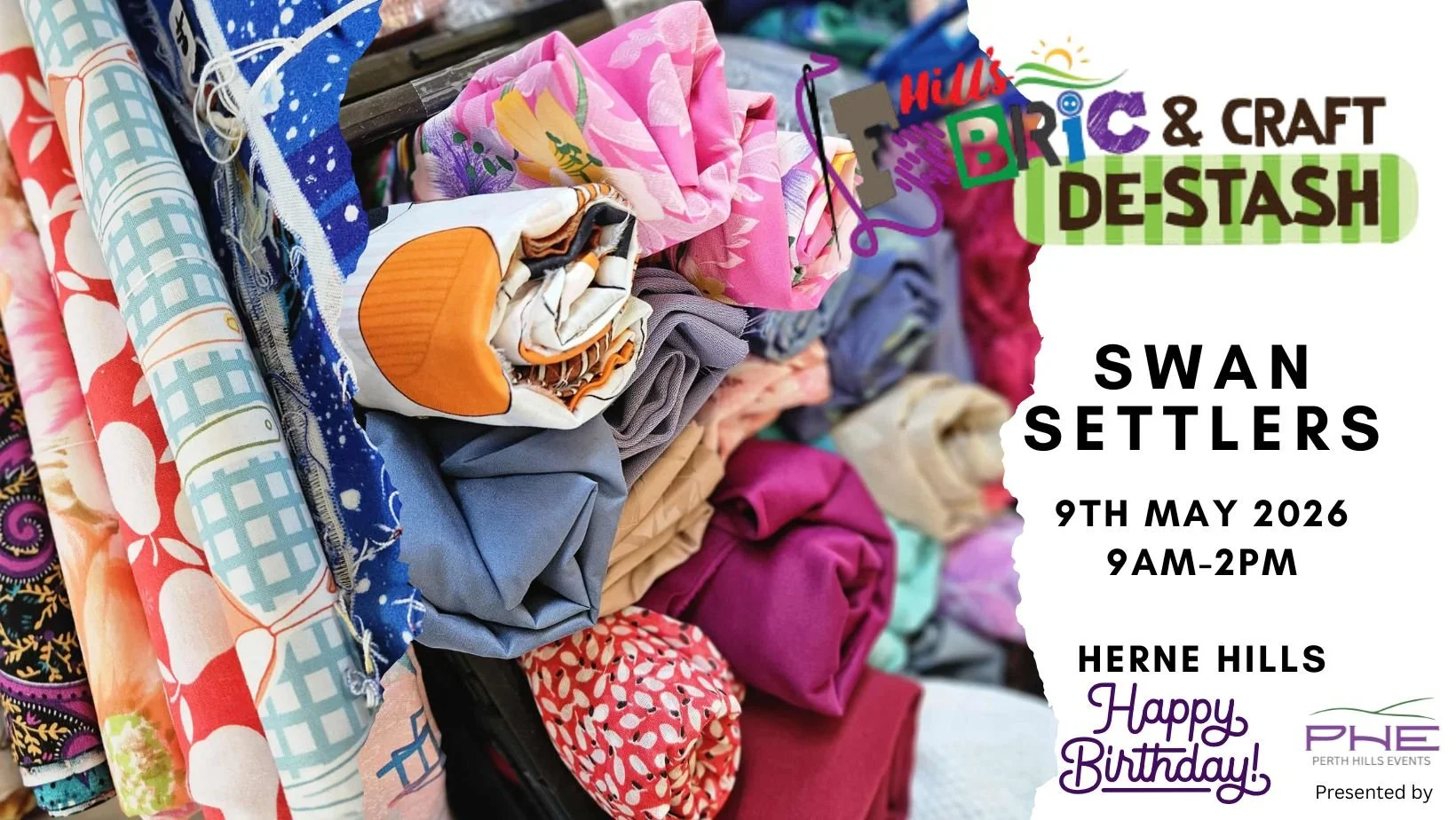 Swan Valley Hills Fabric and Craft De-Stash