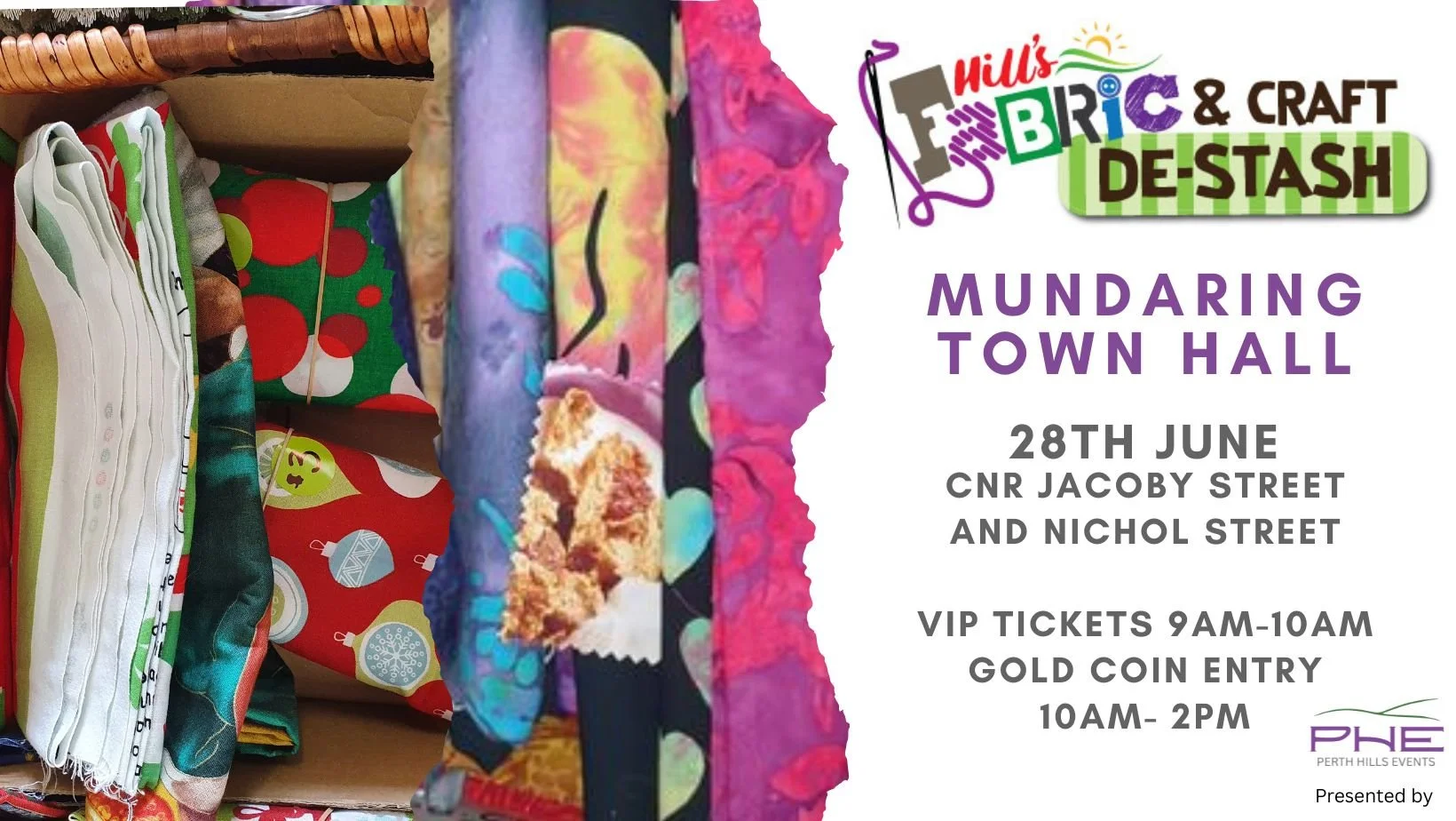 Mundaring Hills Fabric and Craft De-Stash