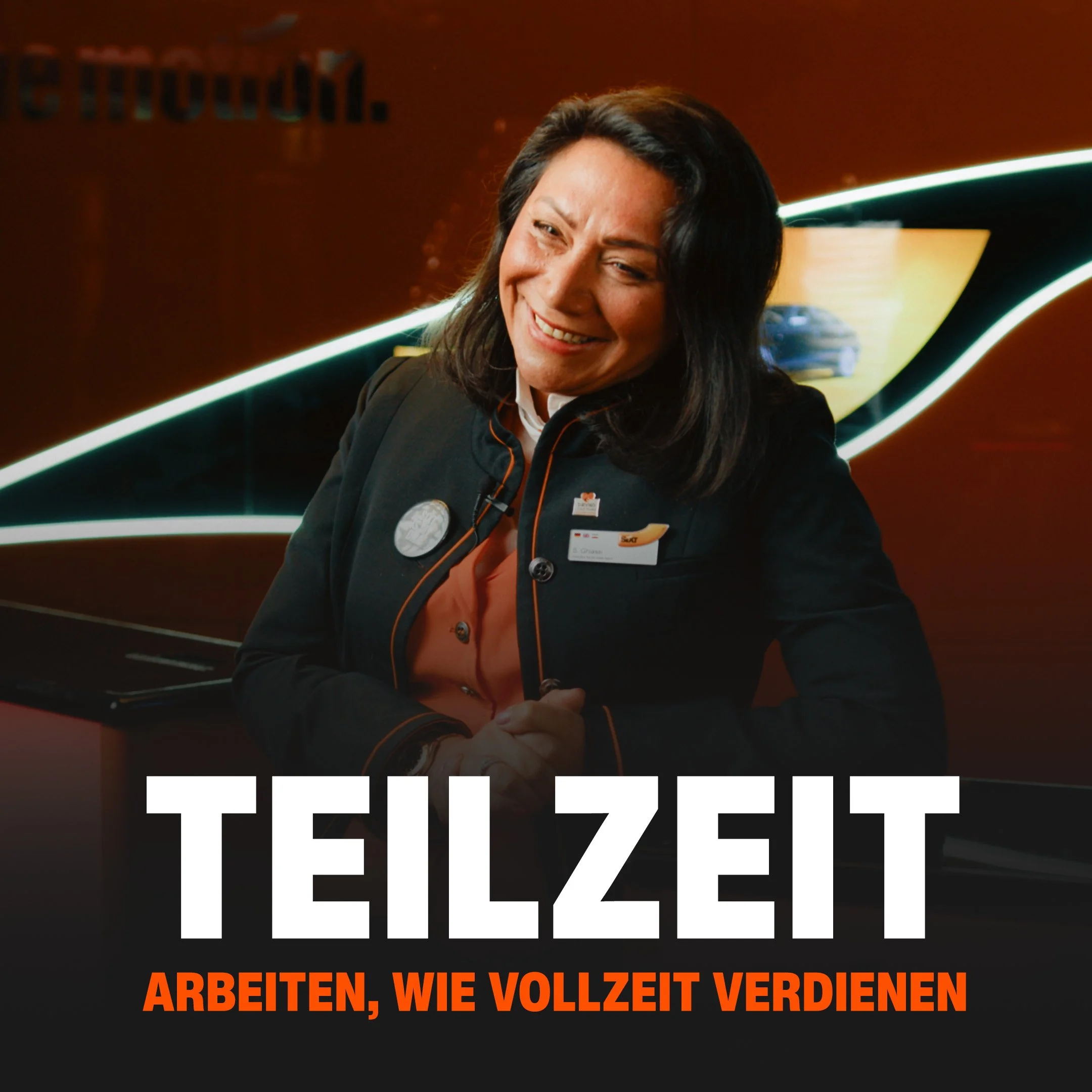 "Teilzeit" mit Sahra