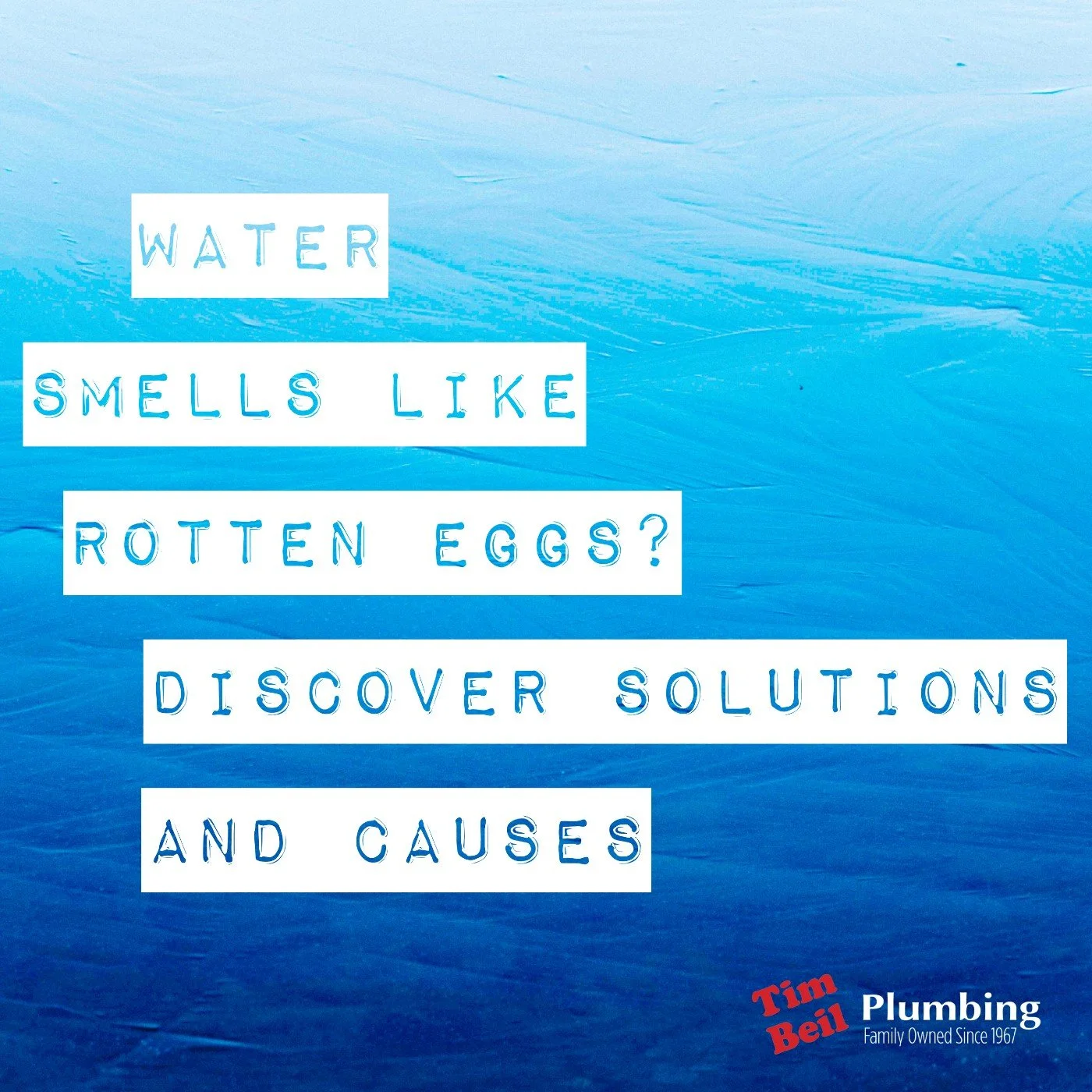 Water Smells Like Rotten Eggs? Discover Solutions and Causes