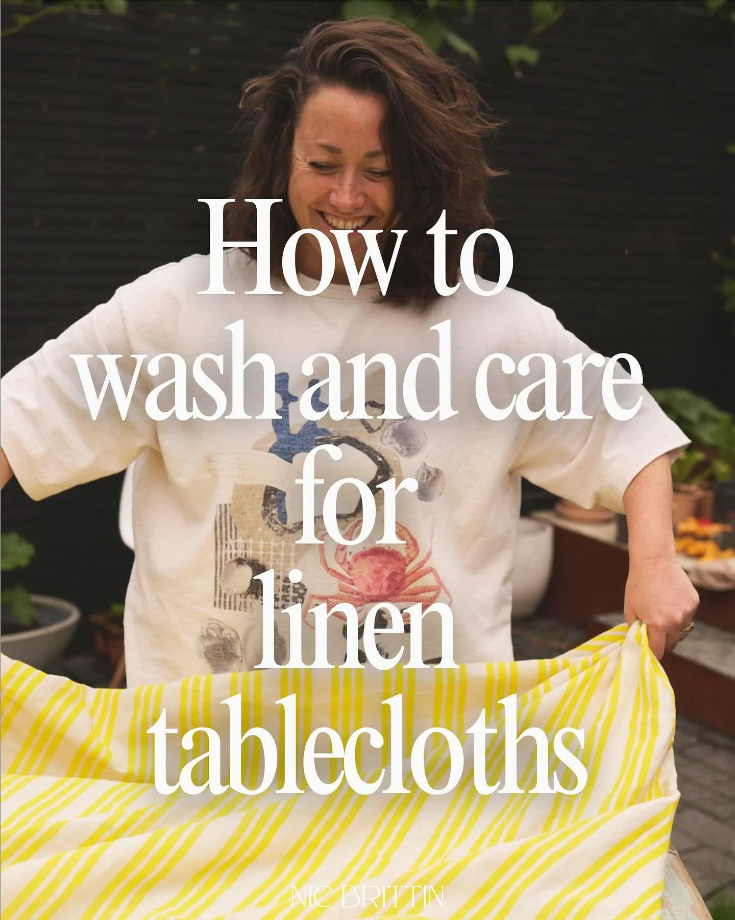 A little reminder as party season comes ever closer&hellip;. 
How to wash and care for linen tablecloths 

#howto #washinglinen #tablelinen #tablecloth