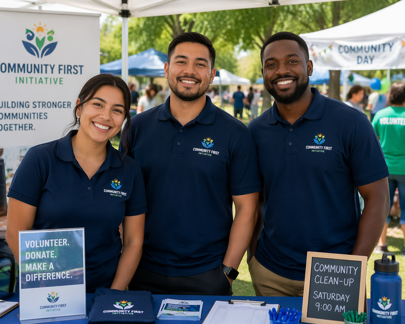 Branded Apparel for Community Engagement and Outreach