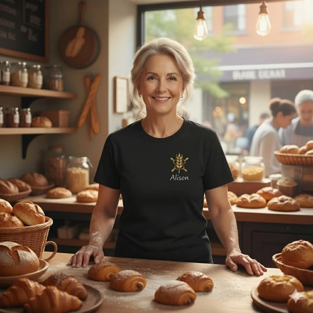 YAGStyles Custom classic t-shirt made from soft, comfortable fabric with a timeless fit, featuring high-quality embroidery that adds a refined, personalised touch to an everyday essential.