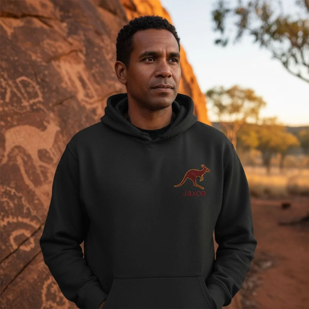 Pullover hoodie with custom embroidery, featuring a cozy fit, soft premium fabric, and clean detailed stitching for a stylish everyday look