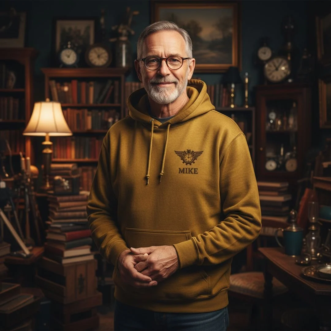 Pullover hoodie with custom embroidery, featuring a cozy fit, soft premium fabric, and clean detailed stitching for a stylish everyday look