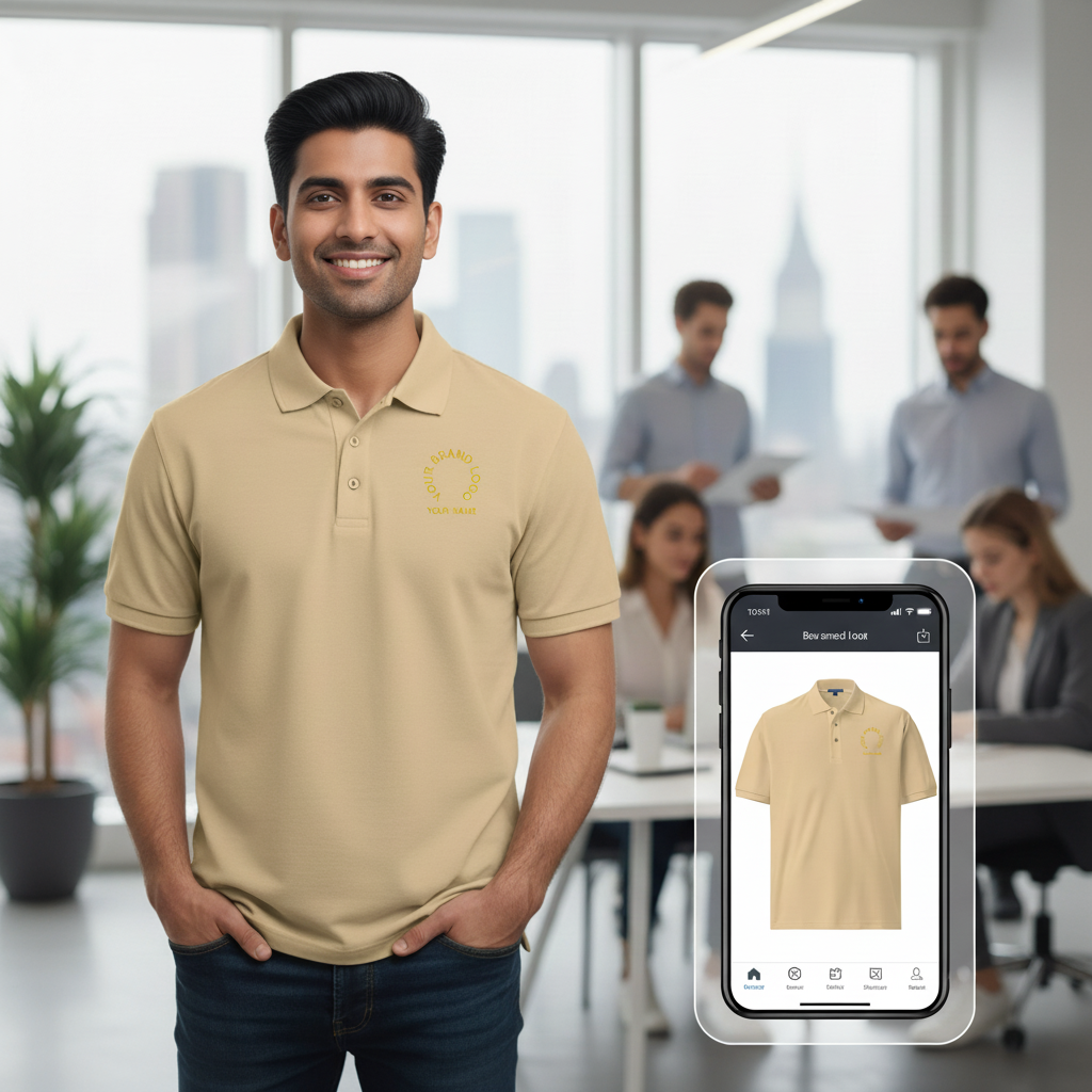 Custom Embroidered Premium Polo Shirt