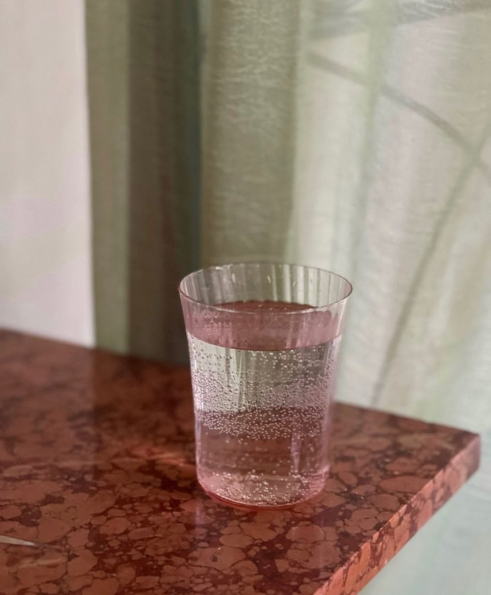 Stilleben Concave glass, Rose Fan. @stilleben_dk