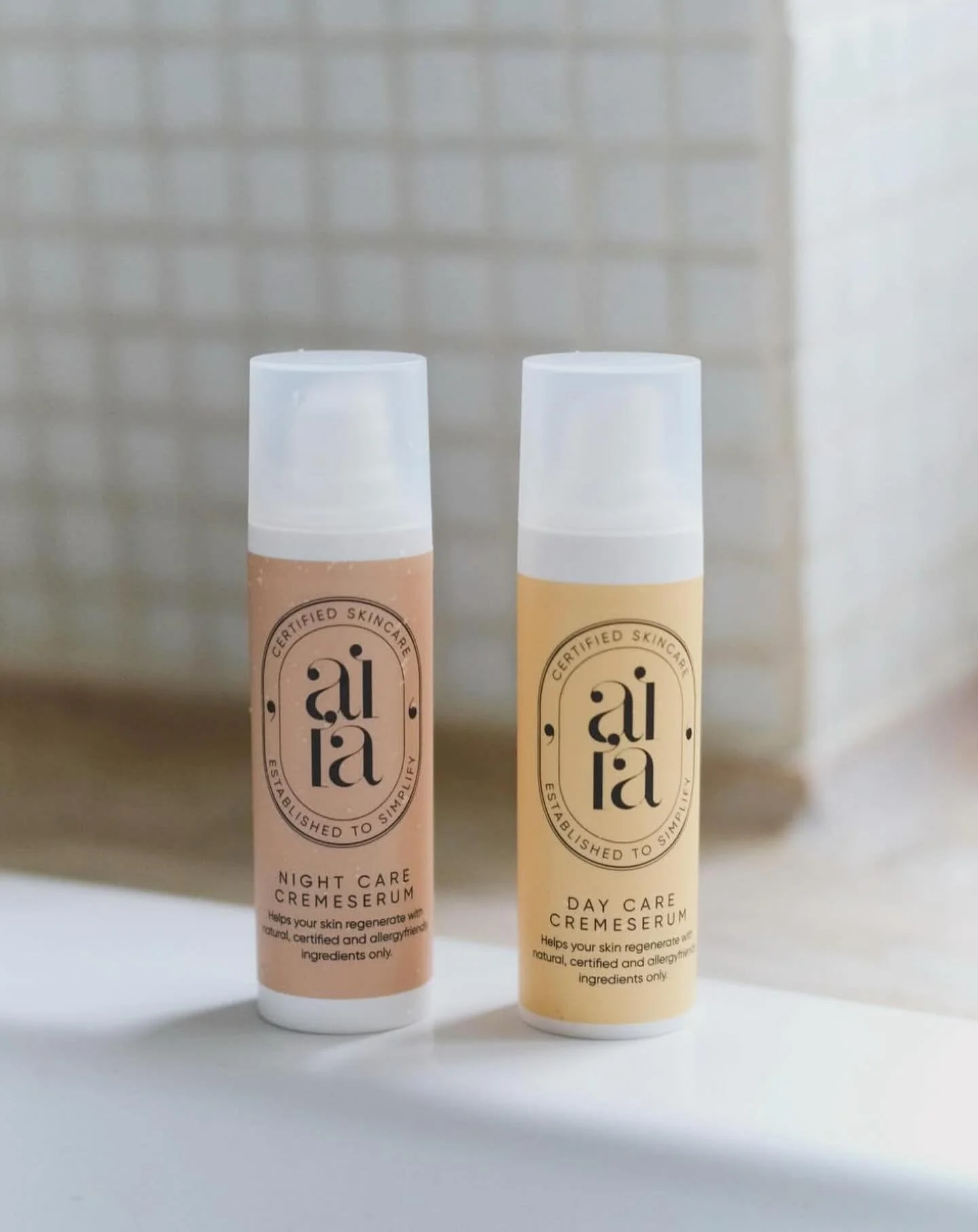 AiiA Care has been developed to support the skin&rsquo;s own ecosystem, keeping the skin resilient and elastic throughout life. The care range contains certified, pure ingredients and is sustainably produced on Funen

With AiiA Care, the skin is well