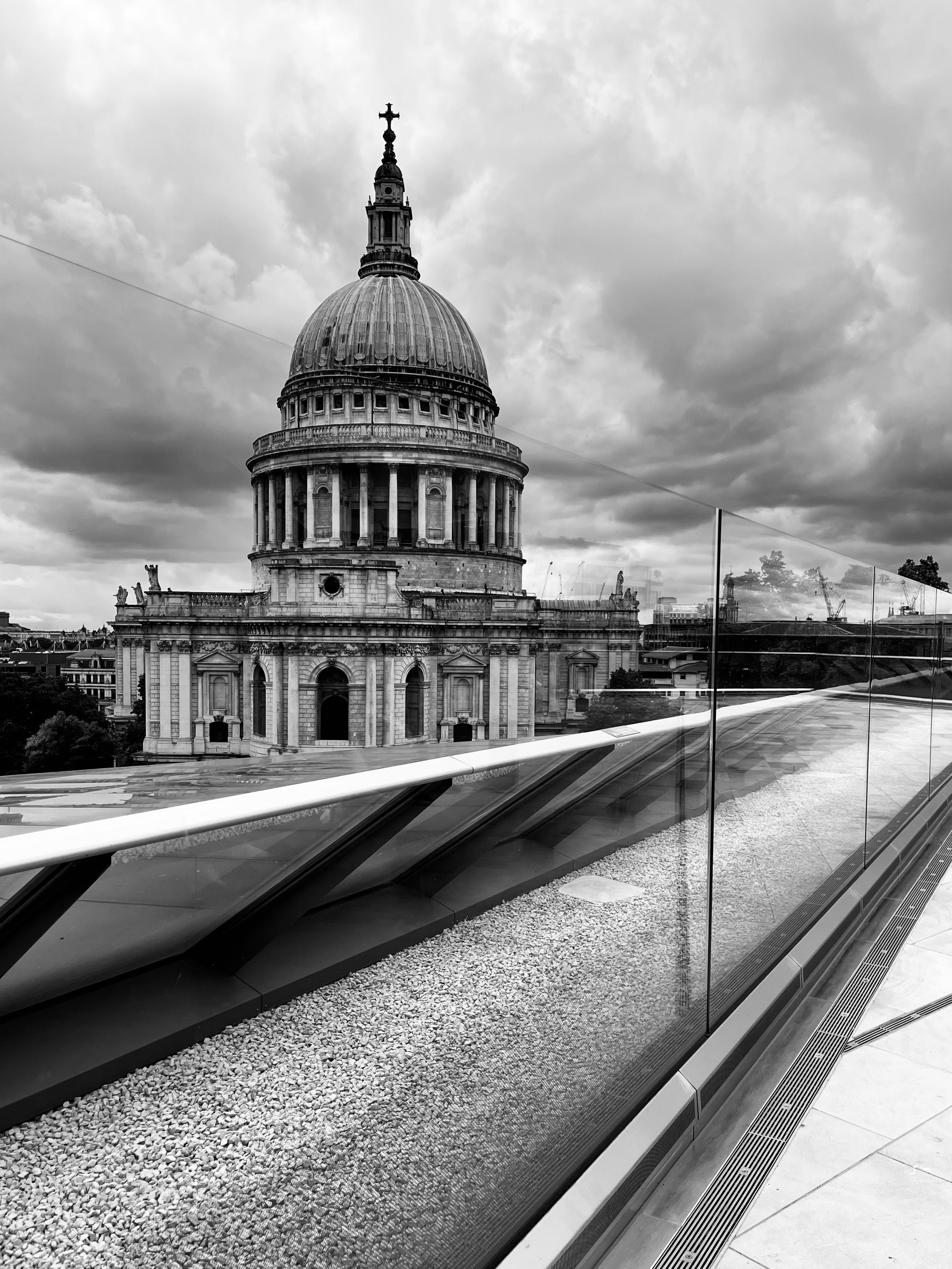 From the top of One New Change. June 2025