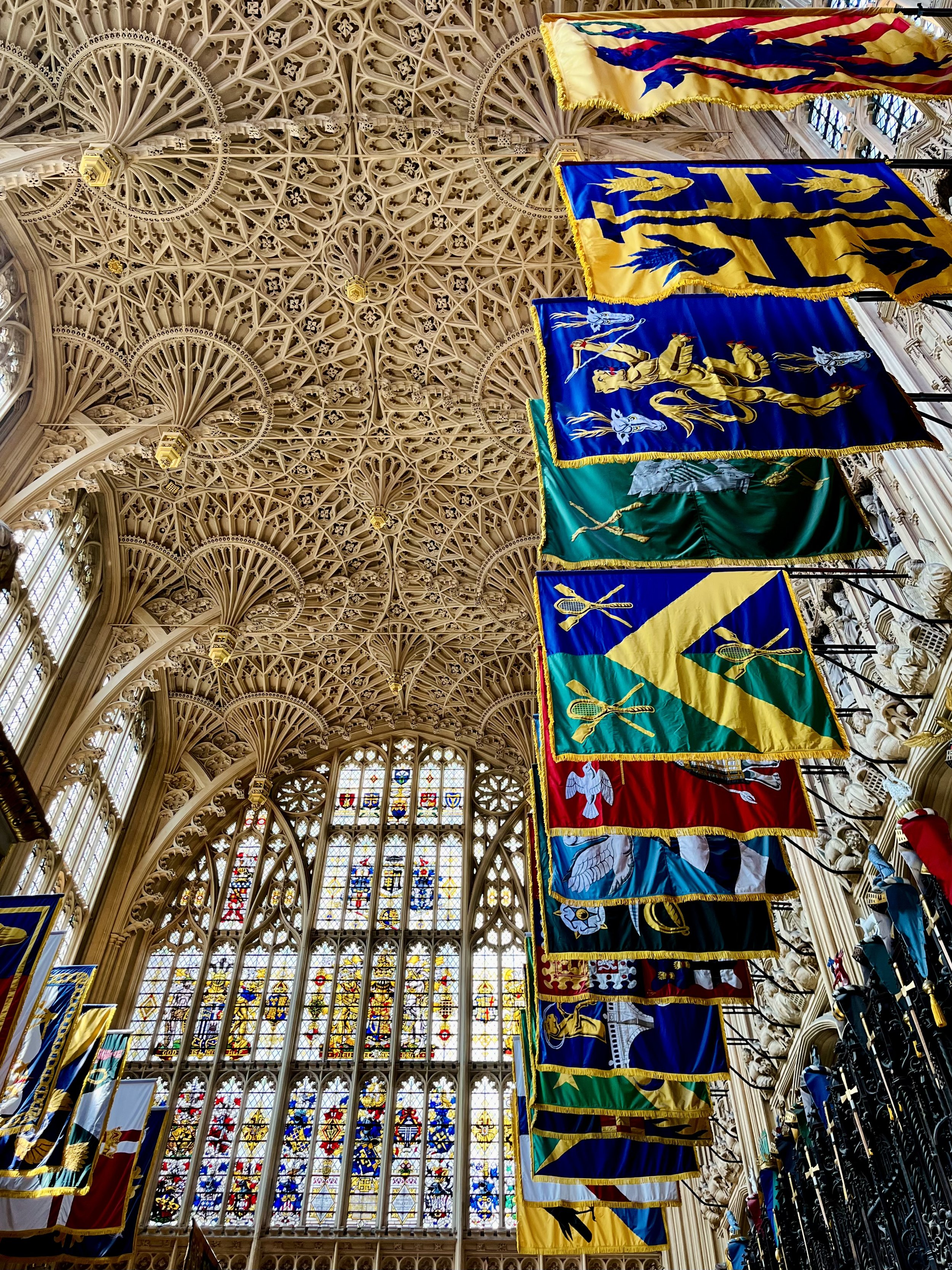 Westminster Abbey, The Lady Chapel. May 2025