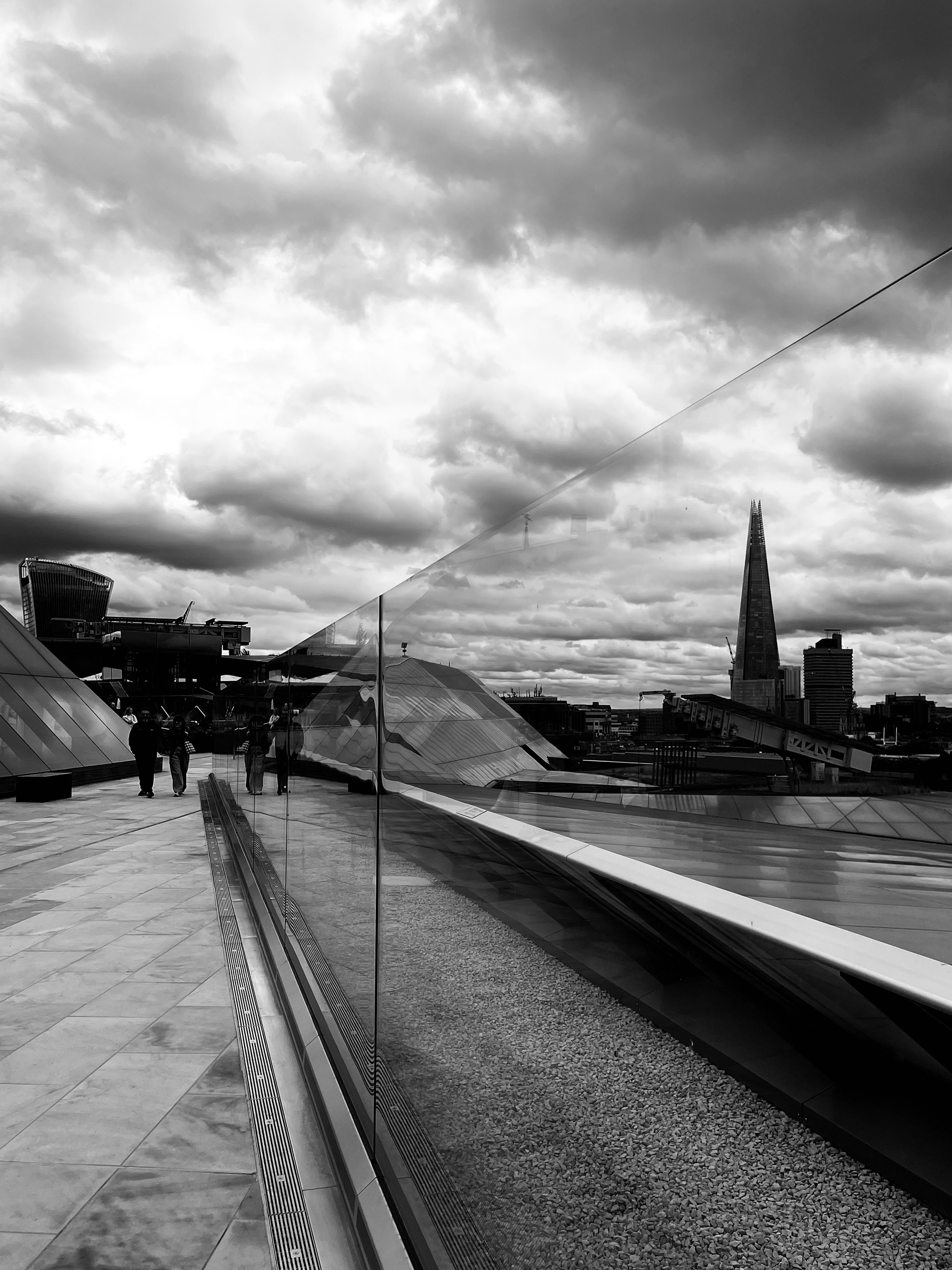 View from the top of One New Change. June 2025