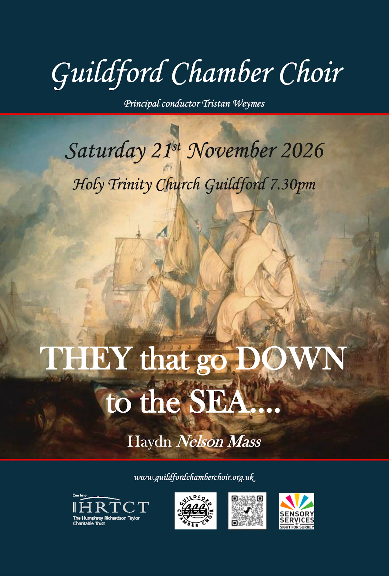 They that go down to the sea in ships: Guildford Chamber Choir