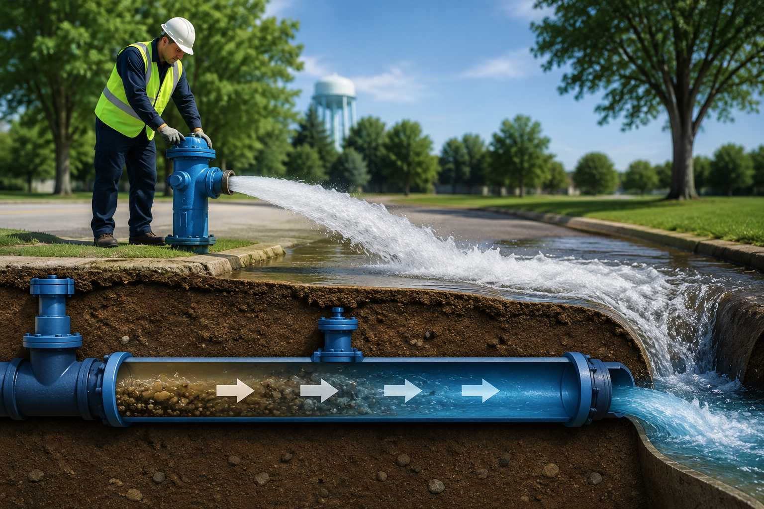 What Is Unidirectional Flushing? A Guide For Water Utilities