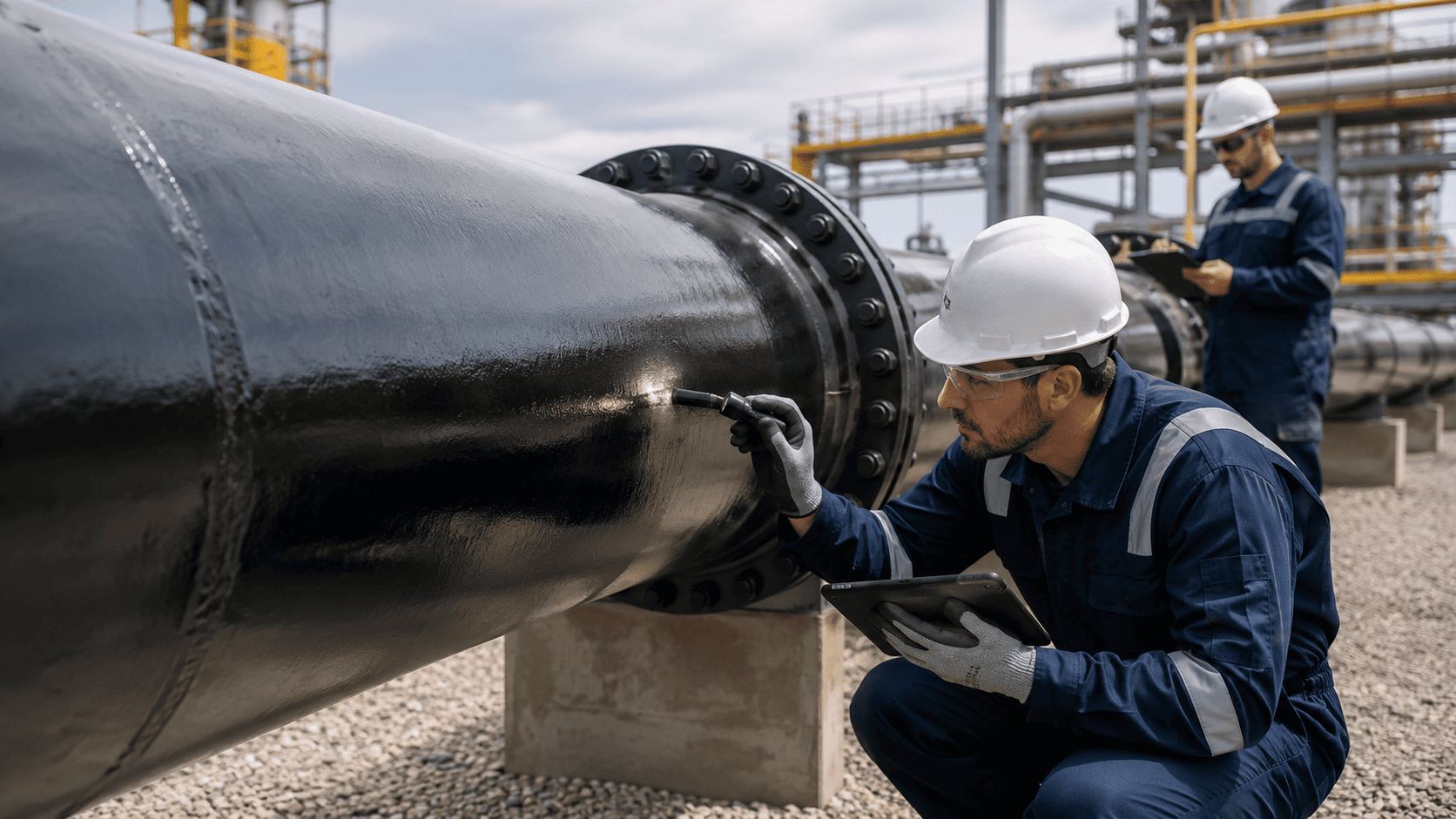 Questions To Ask Yourself During A Pipeline Install Coating Inspection