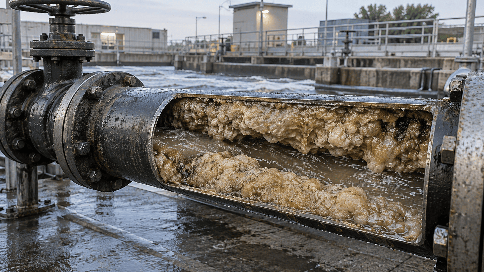 FOG In Wastewater Pipelines: How Grease Buildup Restricts Flow