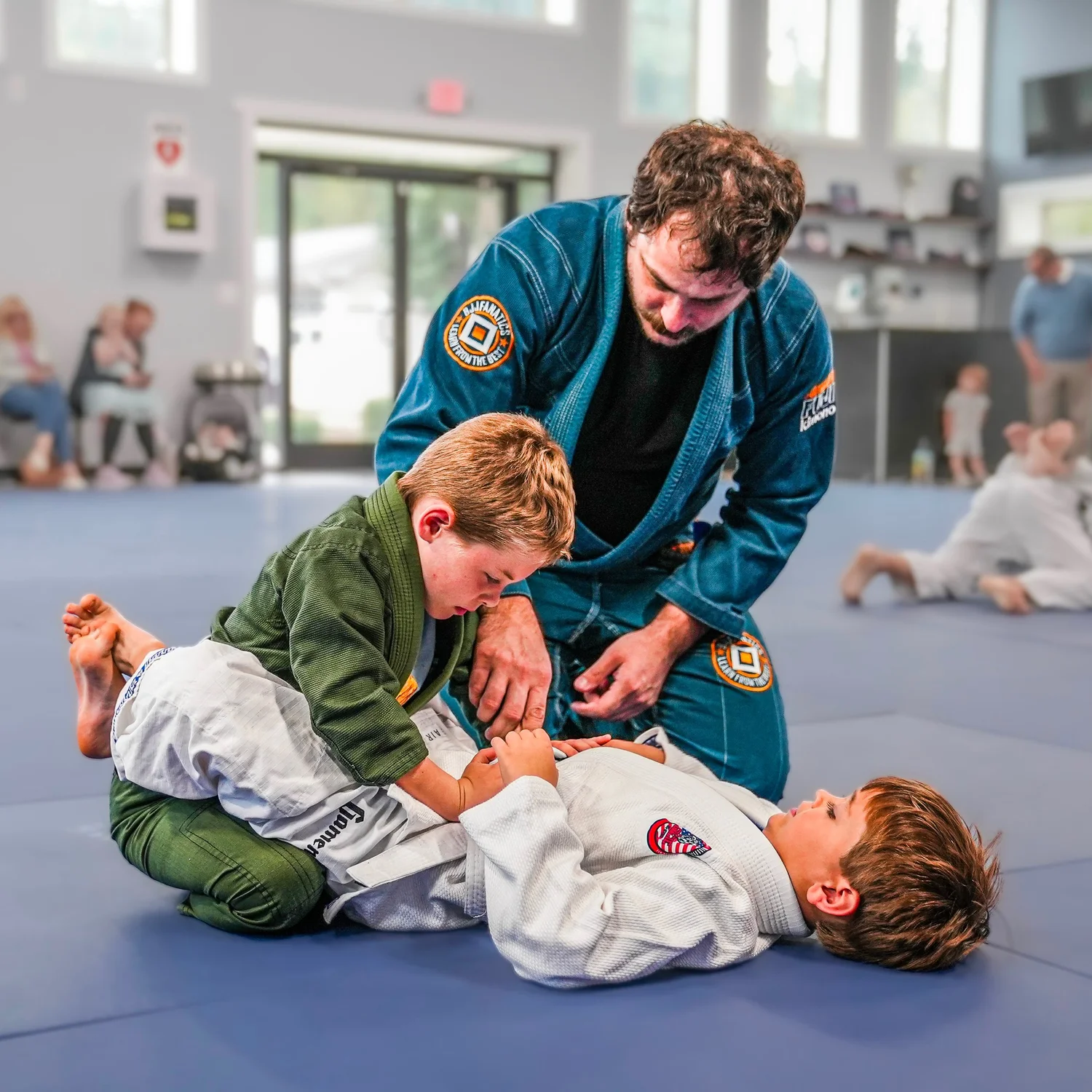Lineage-BJJ-Little-Sharks Brazilian Jiu Jitsu for Teens Training Guide